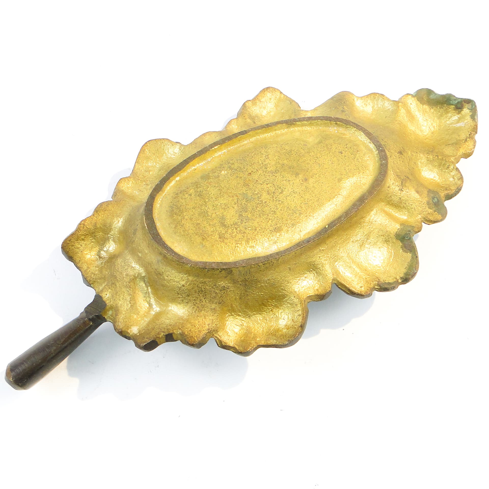 Przybornik na klucze, mosiądz pozłacany, Polska, lata 50. - 101116