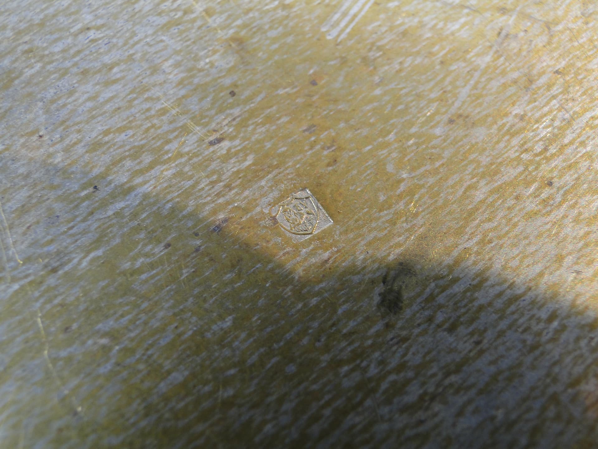 Taca pod wizytówki, srebrzony mosiądz, Francja, lata 20. - 101130