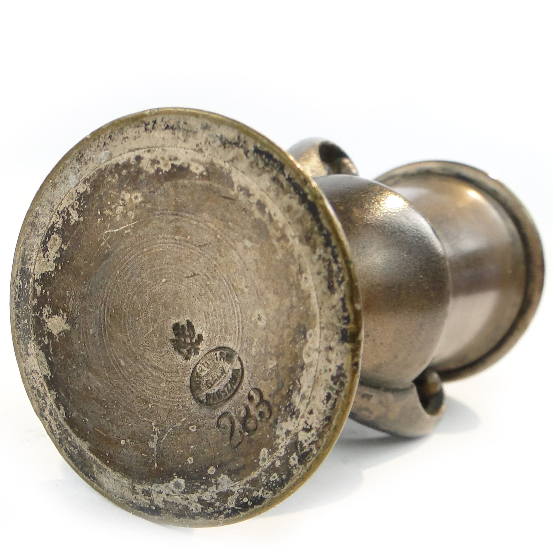 Wykałacznik, Art Nouveau, miedź srebrzona, Norblin, Polska, początek XX w. - 101300