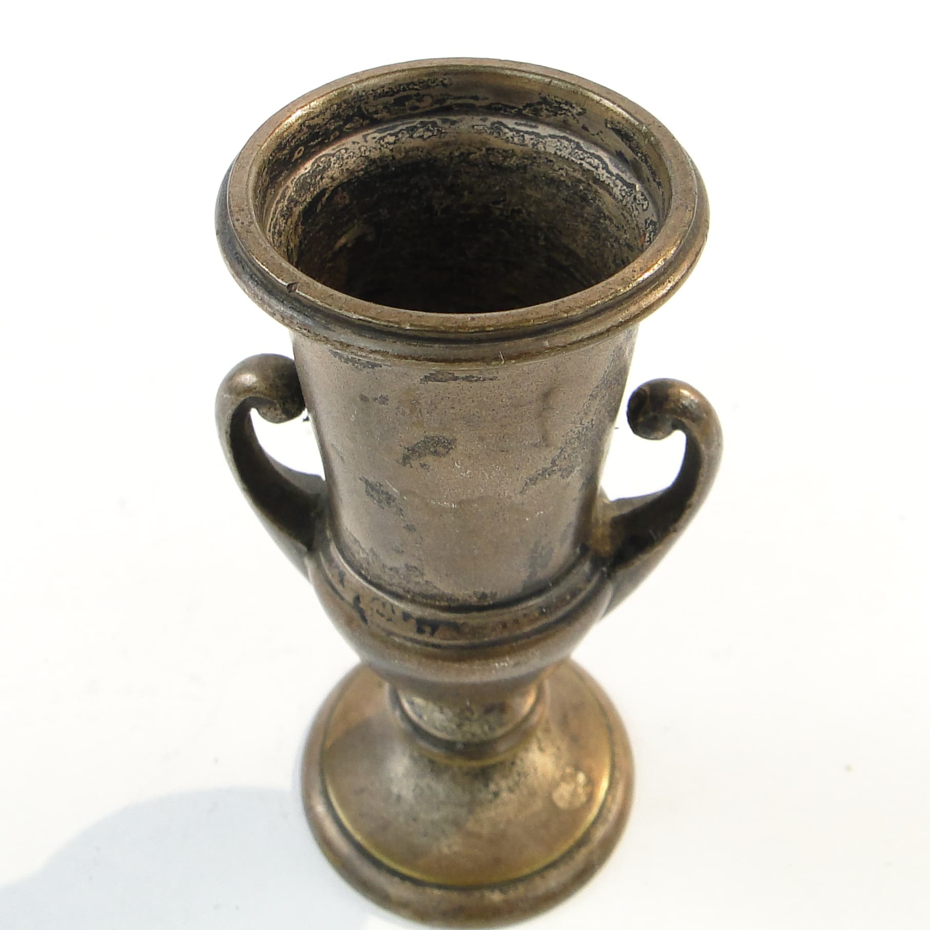 Wykałacznik, Art Nouveau, miedź srebrzona, Norblin, Polska, początek XX w. - 101294