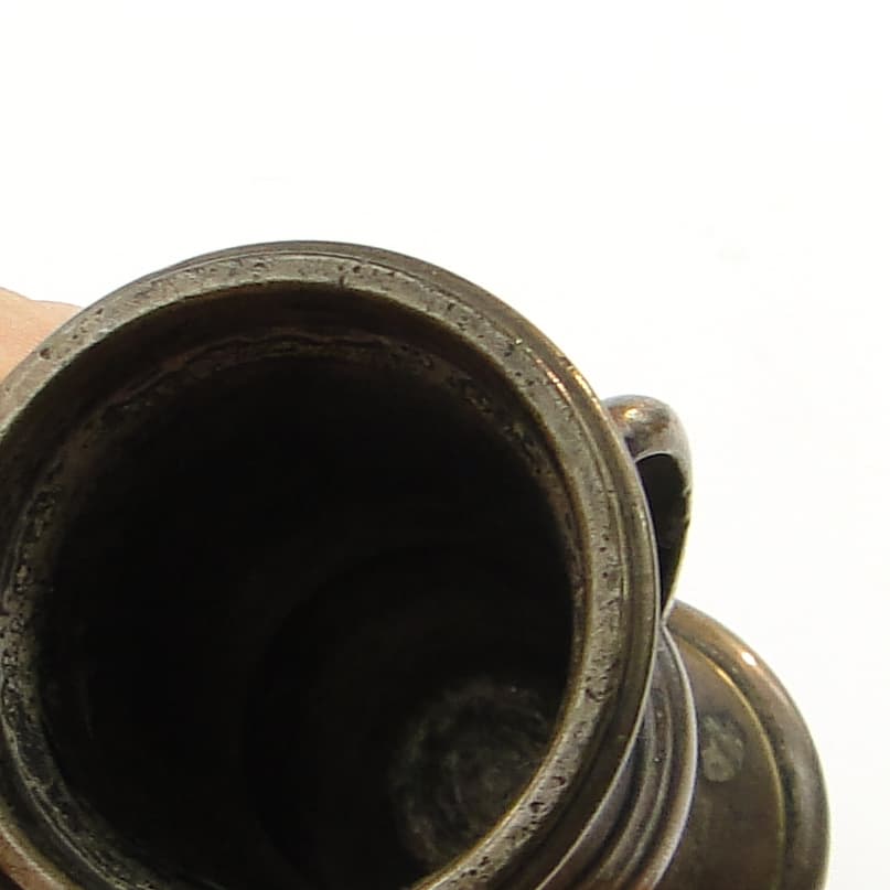 Wykałacznik, Art Nouveau, miedź srebrzona, Norblin, Polska, początek XX w. - 101298