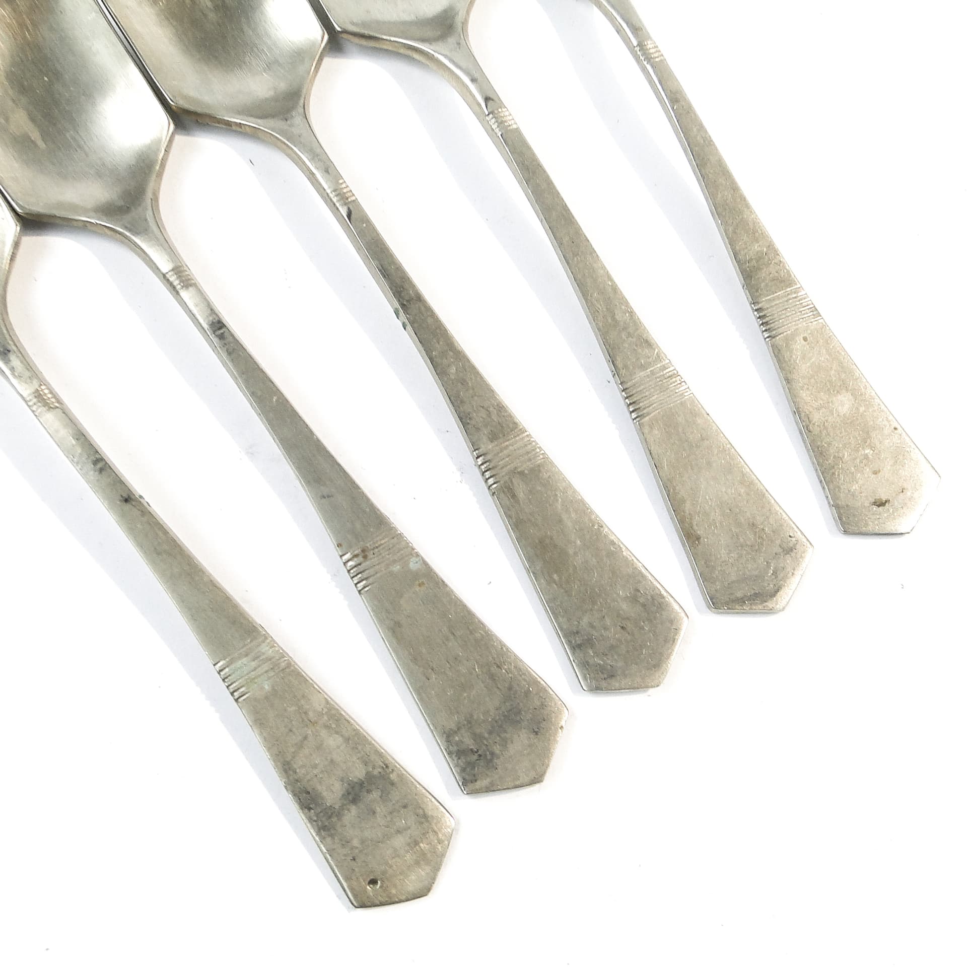 Tea infuser spoon, silver steel, Poland, 1970s. - 101449