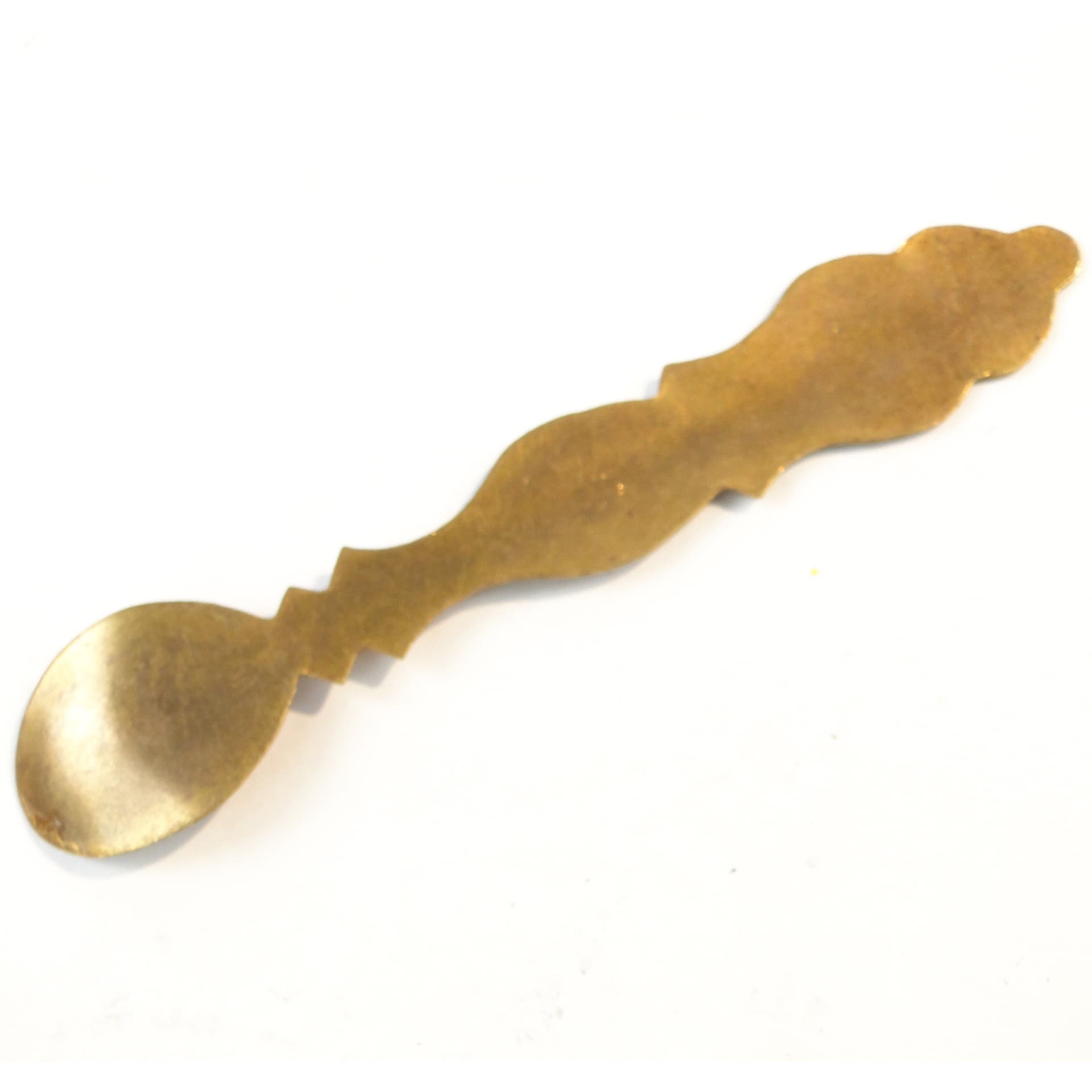 Bookmark, mid-century modern, brass, Poland, 1950s - 101642