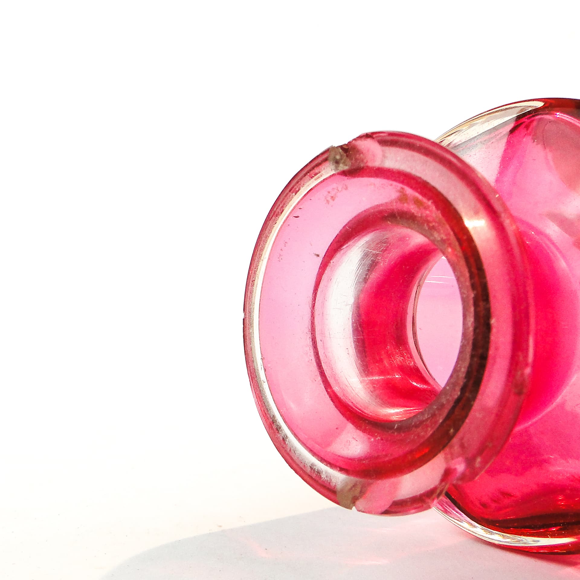 Karafka, Art Nouveau, szkło, Francja, początek XX w. - 101763