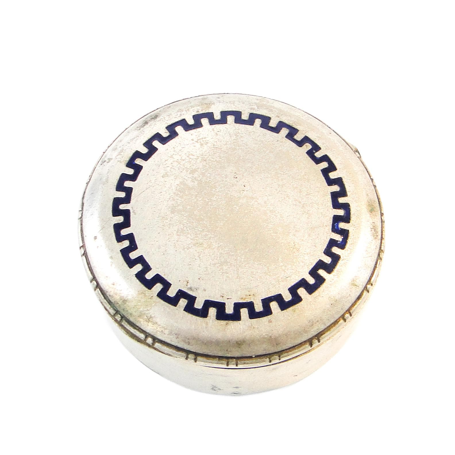 Pigularz Art Deco, mosiądz srebrzony, Szwecja, lata 30.