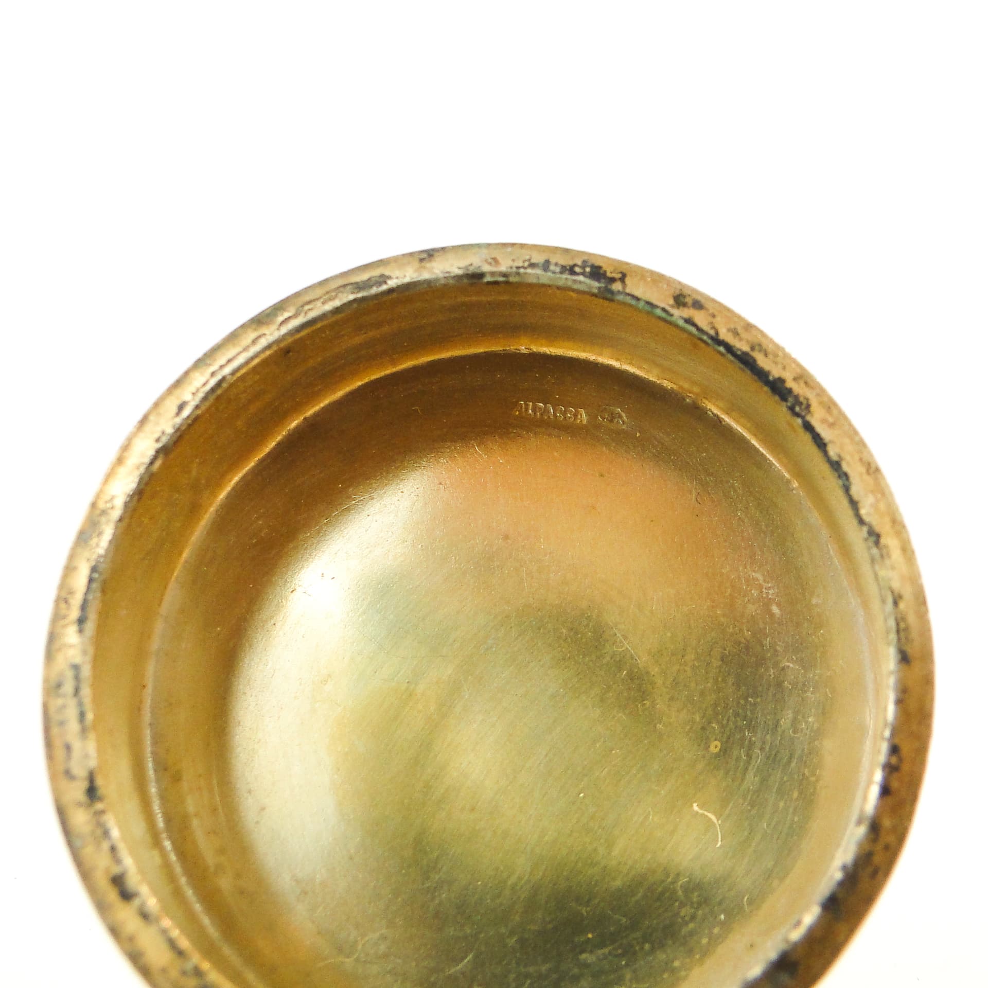 Pigularz Art Deco, mosiądz srebrzony, Szwecja, lata 30. - 102178