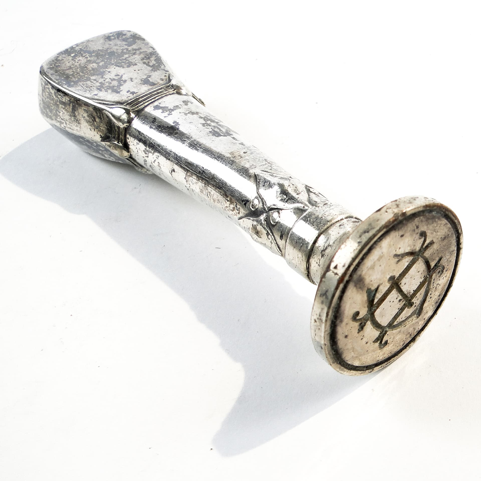 Stempel, Art Nouveau, mosiądz srebrzony, Austria, pocz. XX w. - 102231