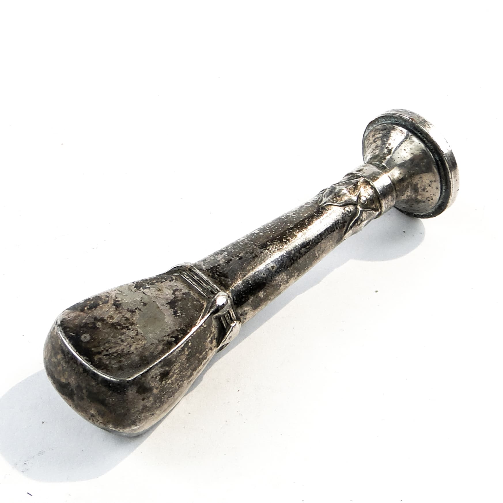 Stempel, Art Nouveau, mosiądz srebrzony, Austria, pocz. XX w. - 102222