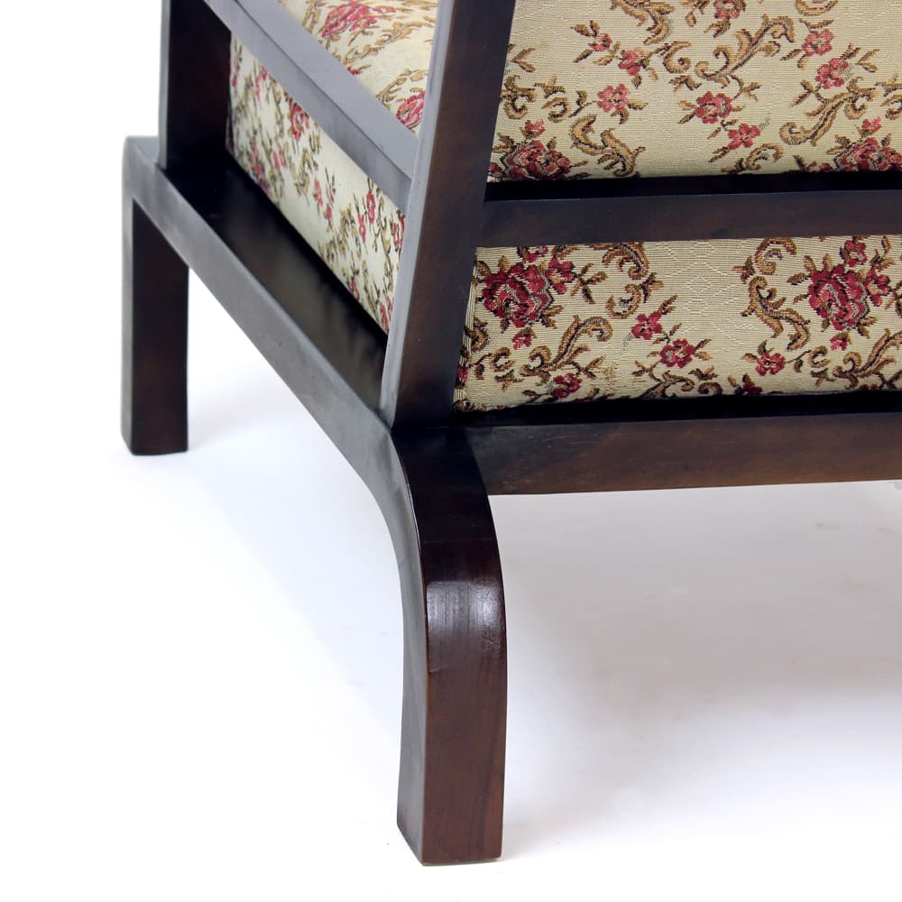 Fotel wypoczynkowy, brązowy ciemny, dąb, Czechosłowacja, lata 50. - 102414