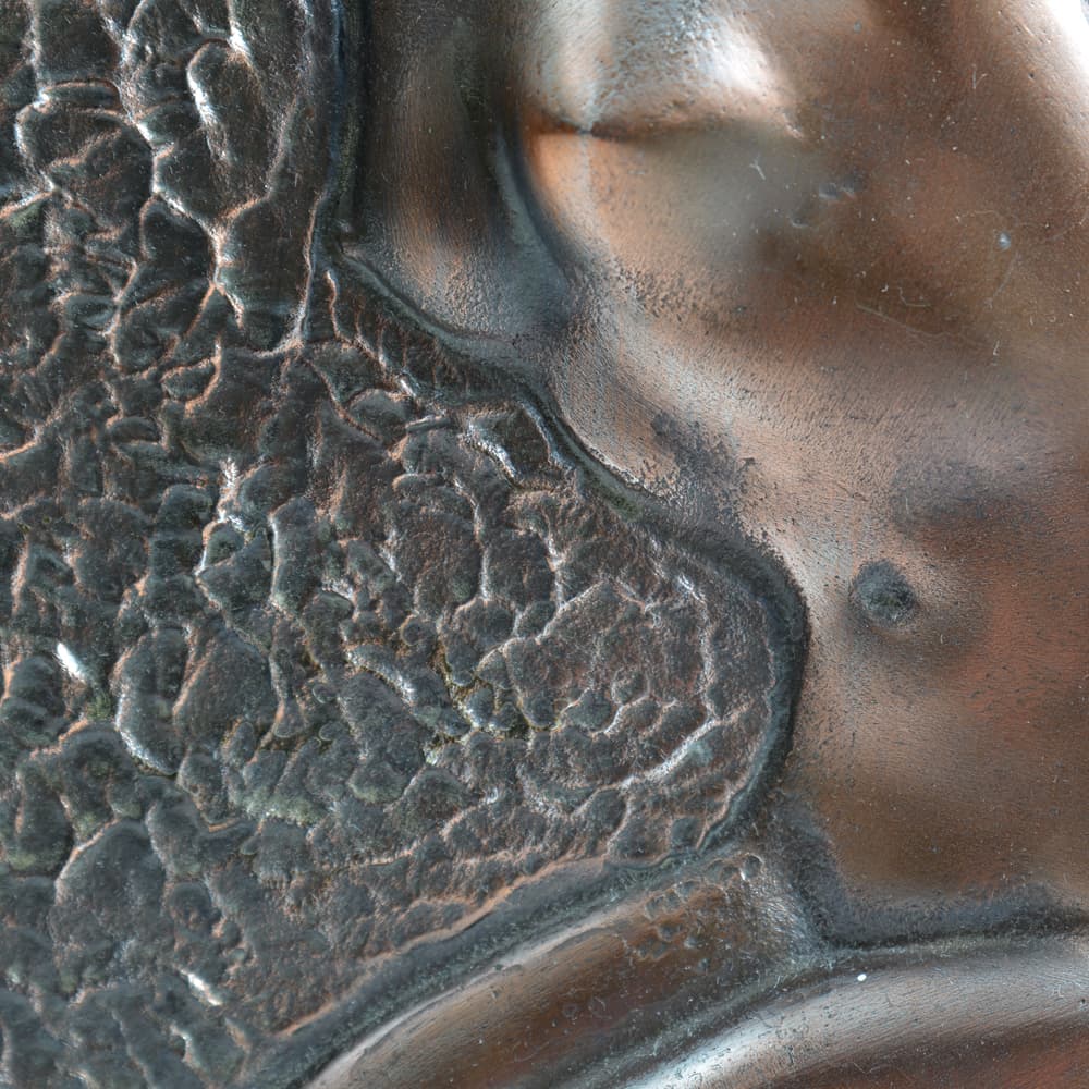 Relief ścienny, miedź, mosiądz, Czechosłowacja, lata 40. - 102451