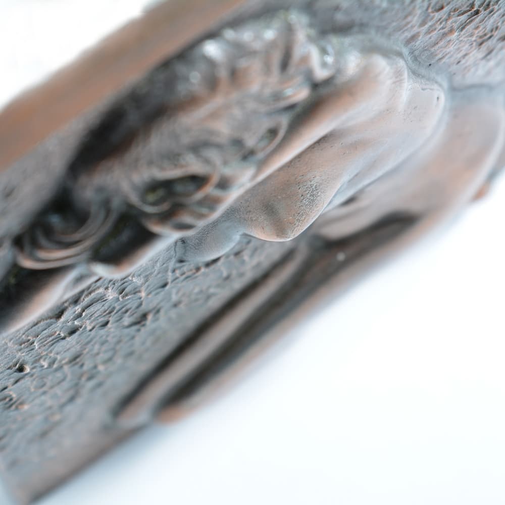 Relief ścienny, miedź, mosiądz, Czechosłowacja, lata 40. - 102444