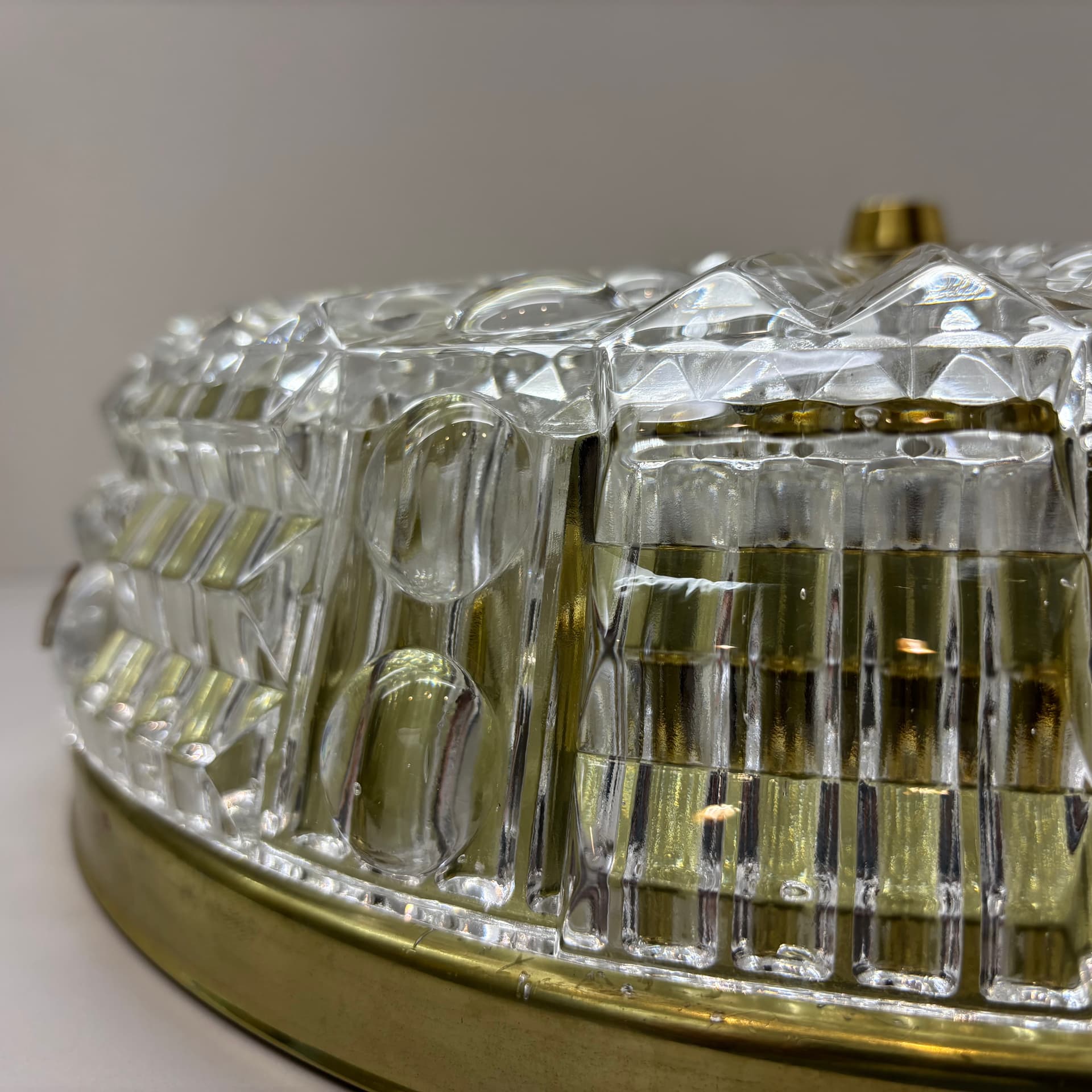 Plafon, Orrefors Sweden, Öja, Szwecja, lata 70. - 103531