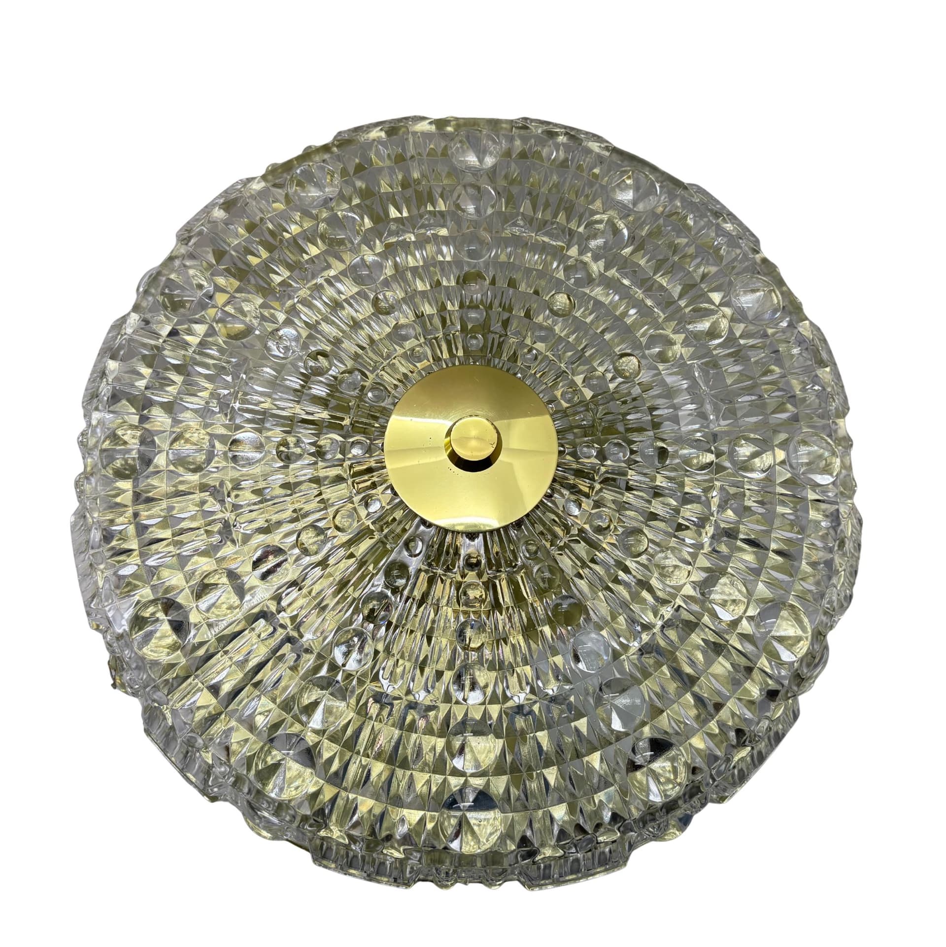 Plafon, Orrefors Sweden, Öja, Szwecja, lata 70. - 104093