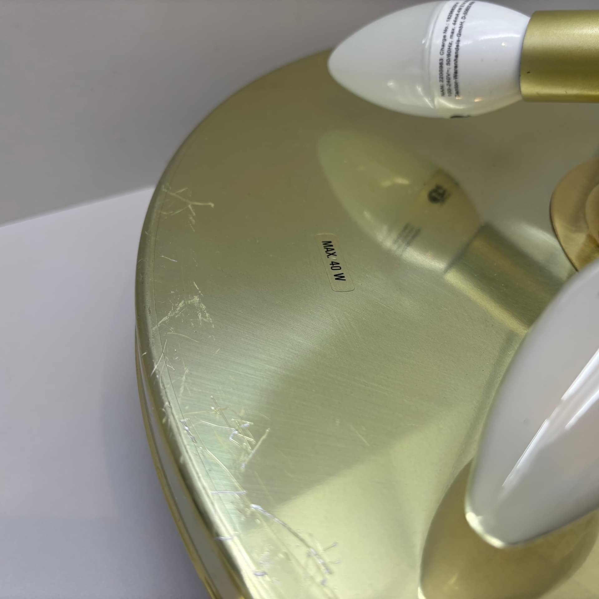 Plafon, Orrefors Sweden, Öja, Szwecja, lata 70. - 103527