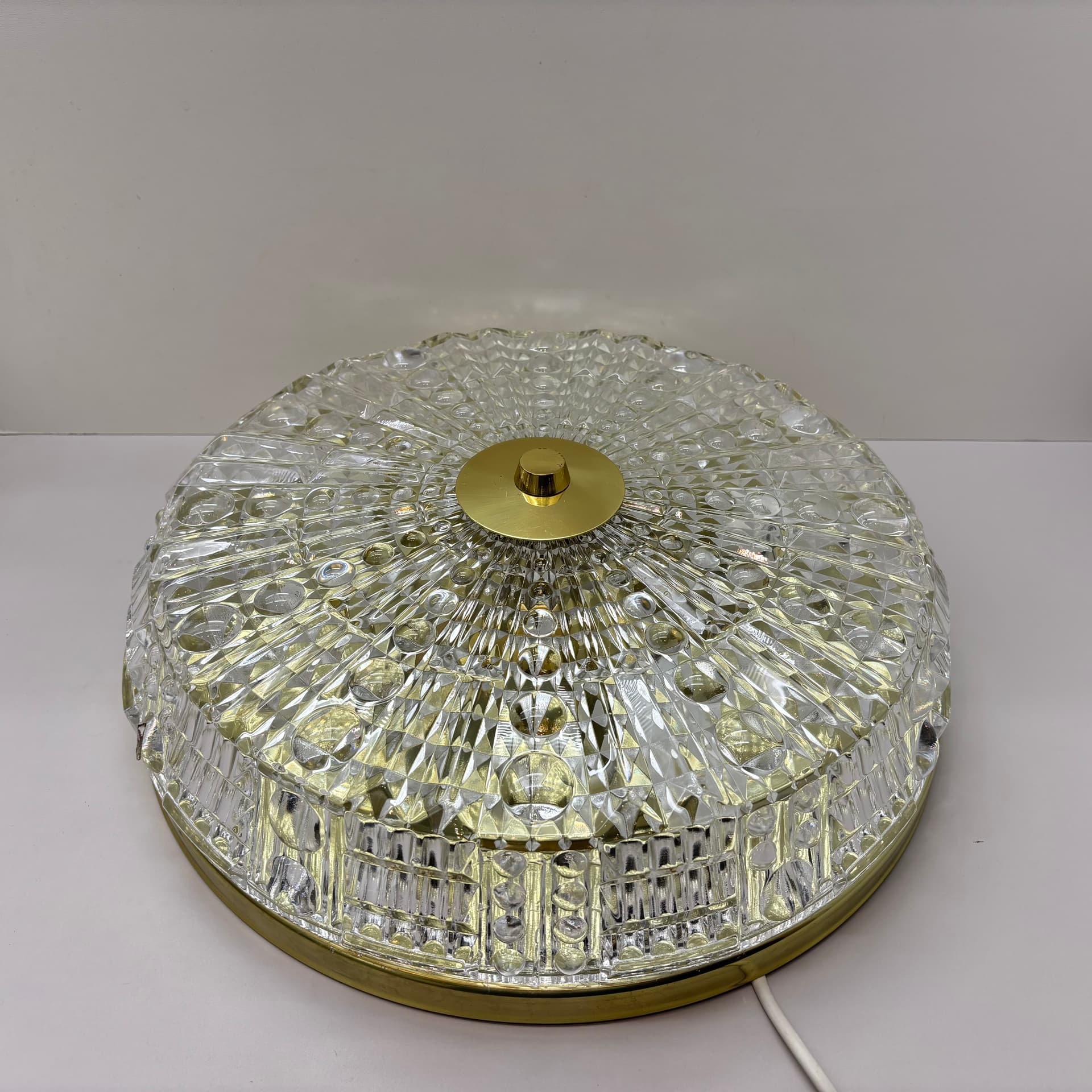 Plafon, Orrefors Sweden, Öja, Szwecja, lata 70. - 103538