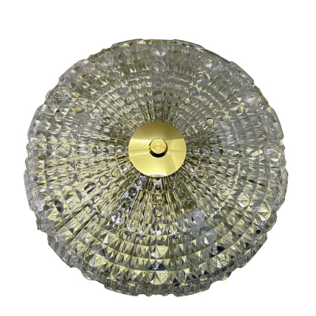 Plafon, Orrefors Sweden, Öja, Szwecja, lata 70. - WYMIARY