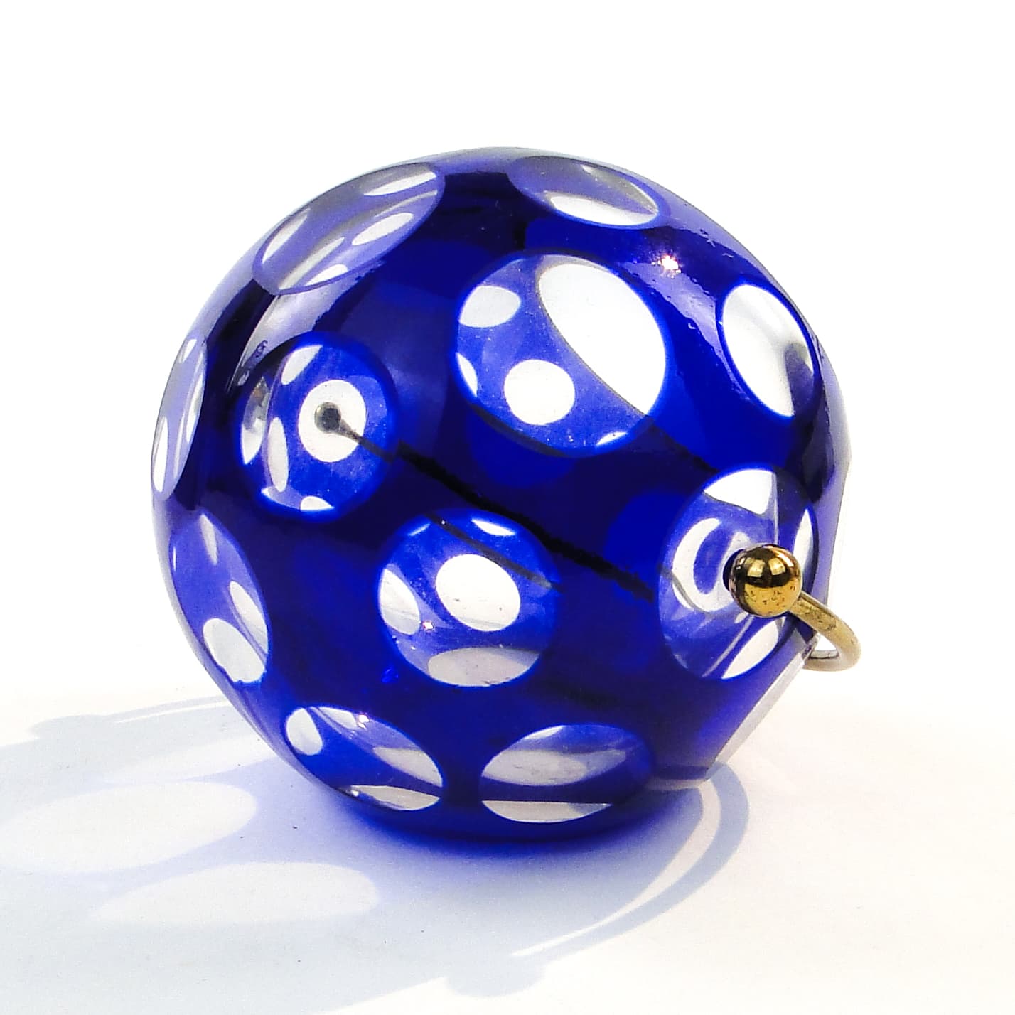 Mid-century modern organizer, glass, Czechoslovakia, 1950s. - 103802