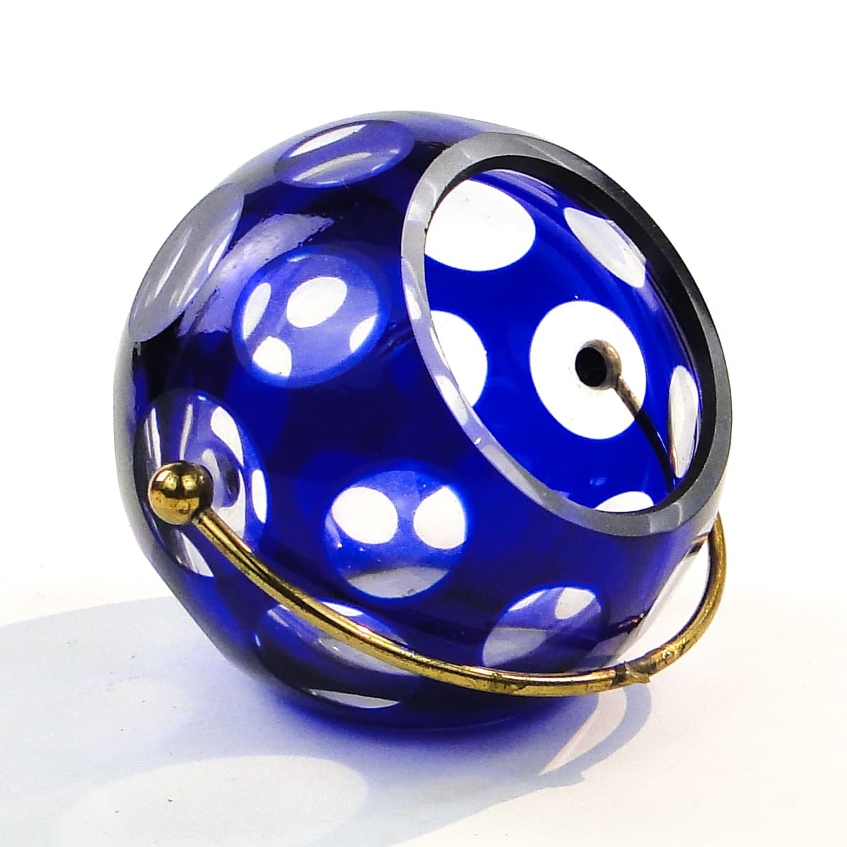 Mid-century modern organizer, glass, Czechoslovakia, 1950s. - 103800