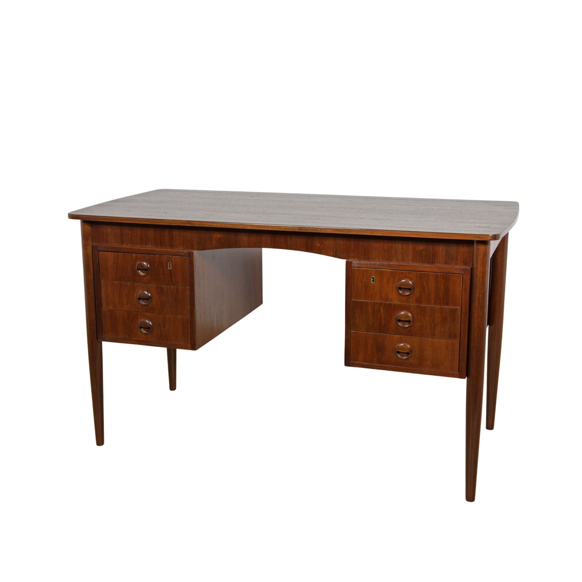 Biurko wolnostojące, Dania, lata 60.