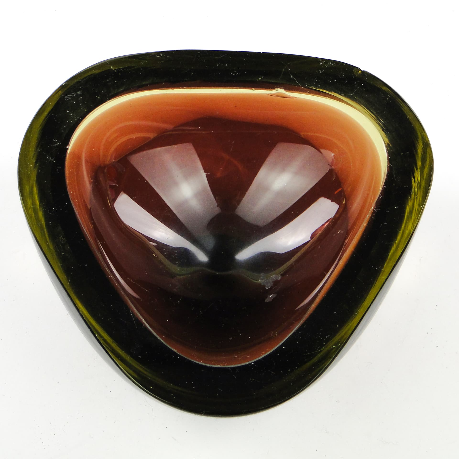 Sommerso Organizer, Murano Glass, Italy, 1950s - 103982