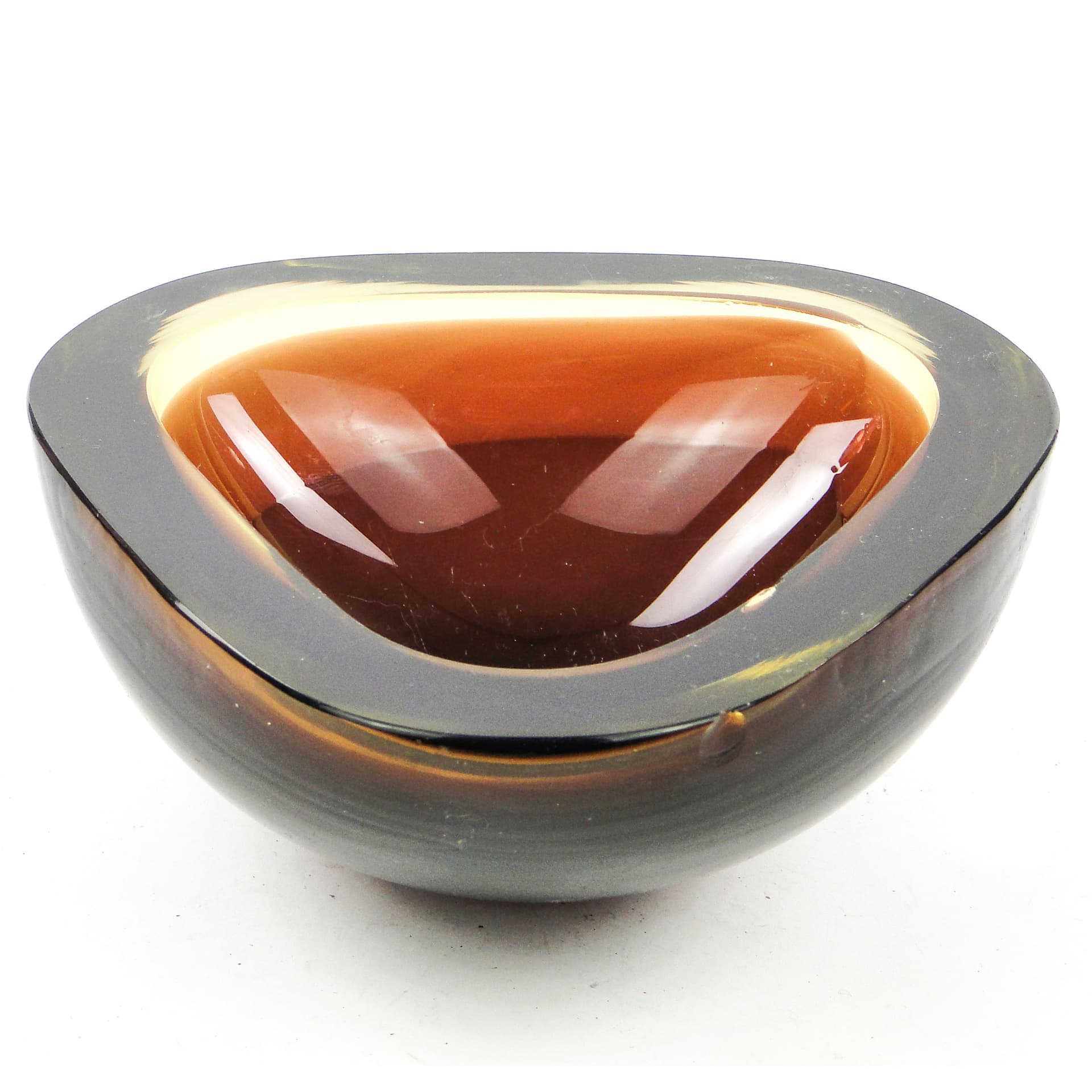 Sommerso Organizer, Murano Glass, Italy, 1950s - 103990