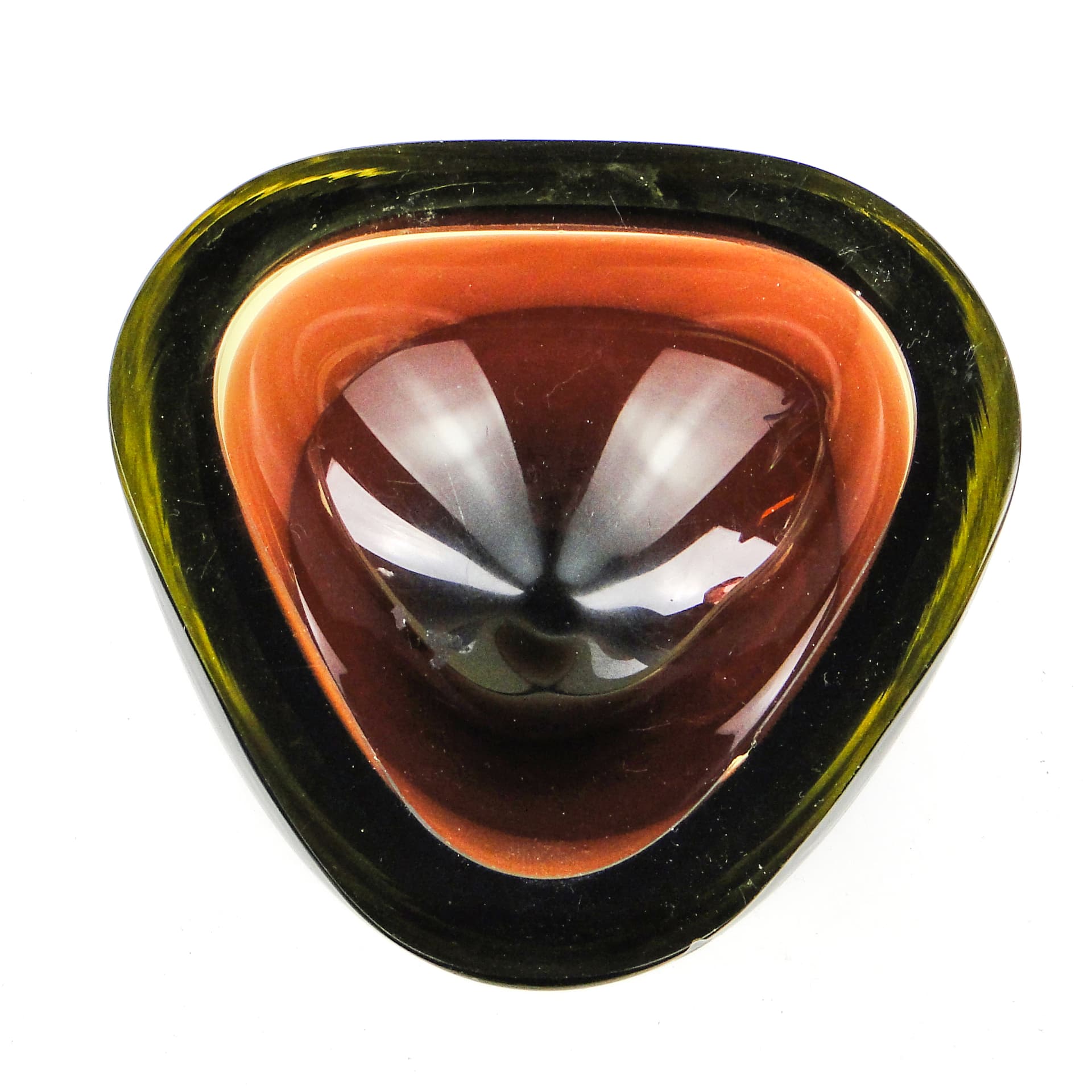 Sommerso Organizer, Murano Glass, Italy, 1950s - 103987