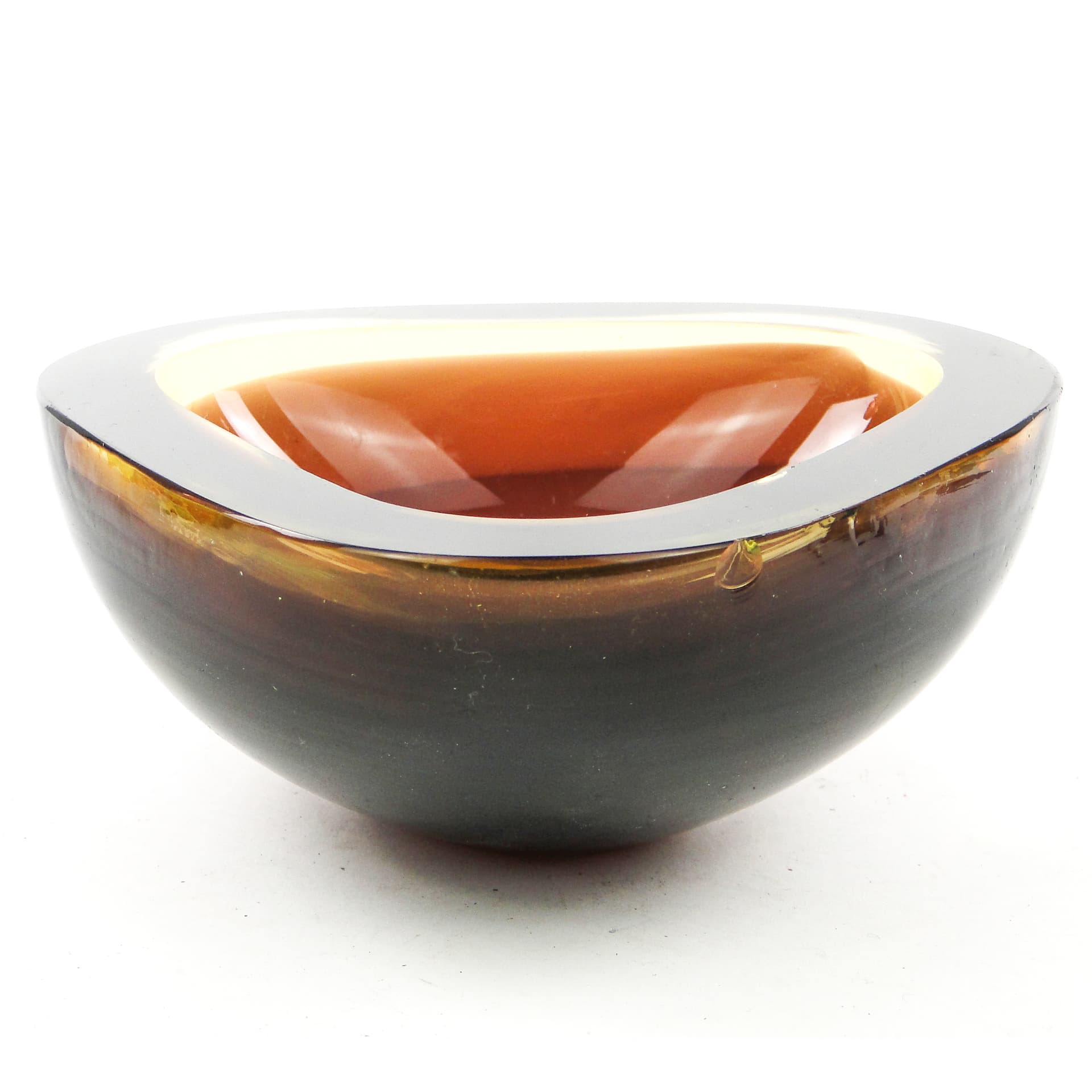 Sommerso Organizer, Murano Glass, Italy, 1950s - 103989