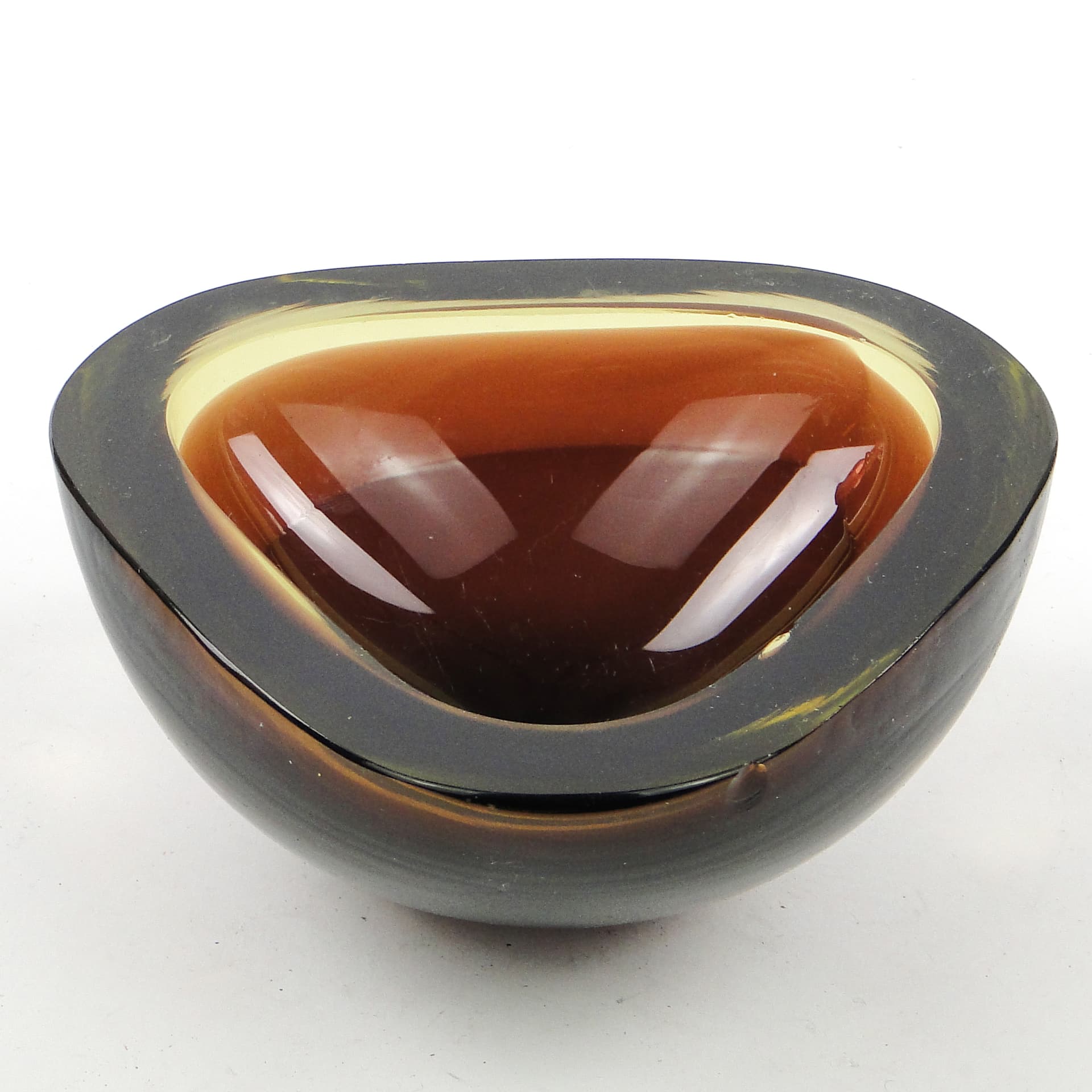 Sommerso Organizer, Murano Glass, Italy, 1950s - 103985