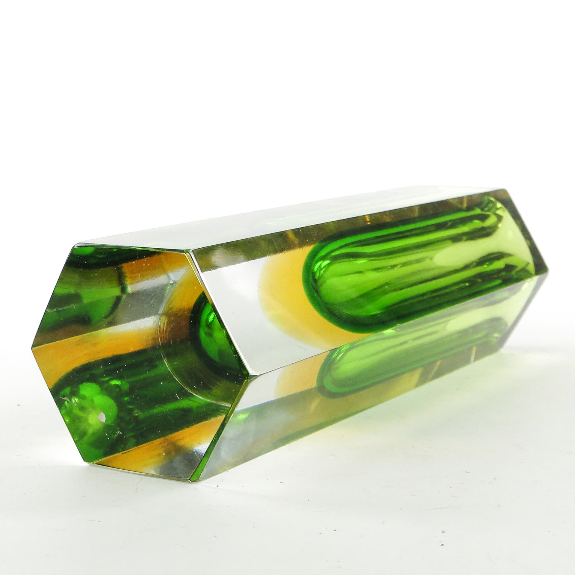 Sommerso vase, Murano glass, by F. Poli, Italy, 1950s. - 104025