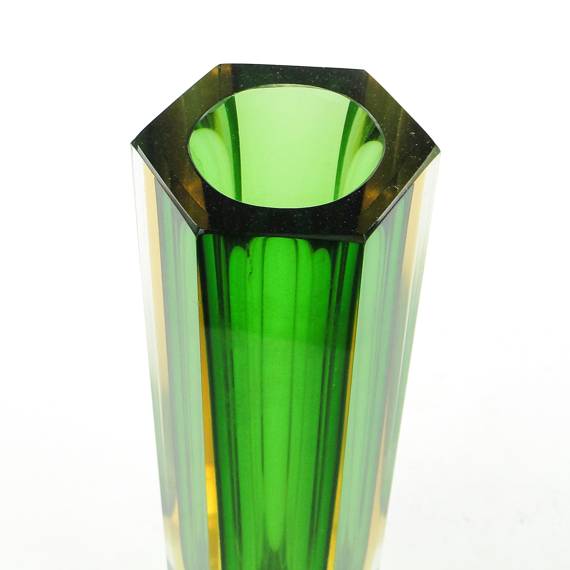 Murano Sommerso Vase, mid-century modern, glass, by F. Poli, Italy, 1950s. - 104046