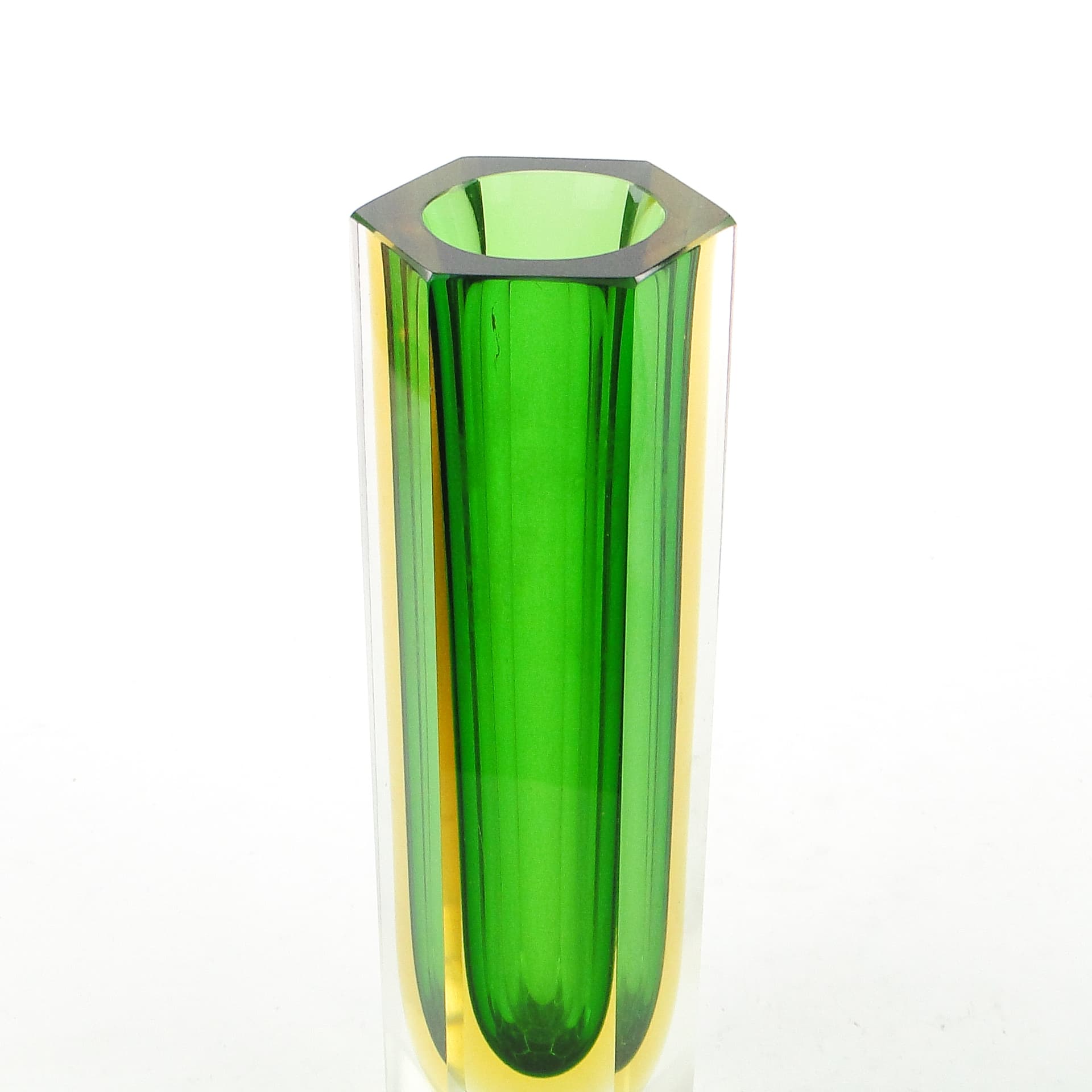 Murano Sommerso Vase, mid-century modern, glass, by F. Poli, Italy, 1950s. - 104045