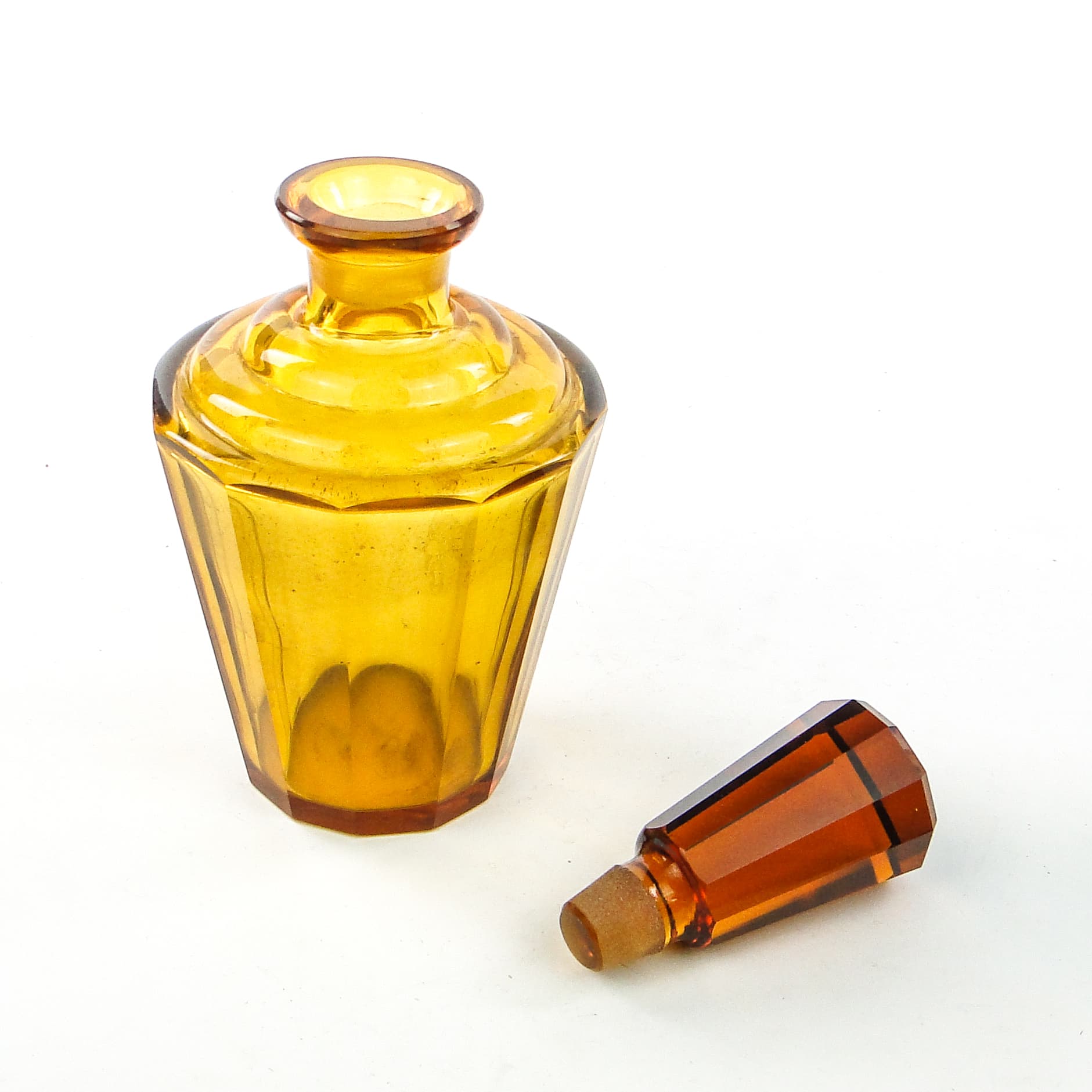 Karafka, Art Deco, kryształ, Moser, Czechosłowacja, lata 30. - 104118