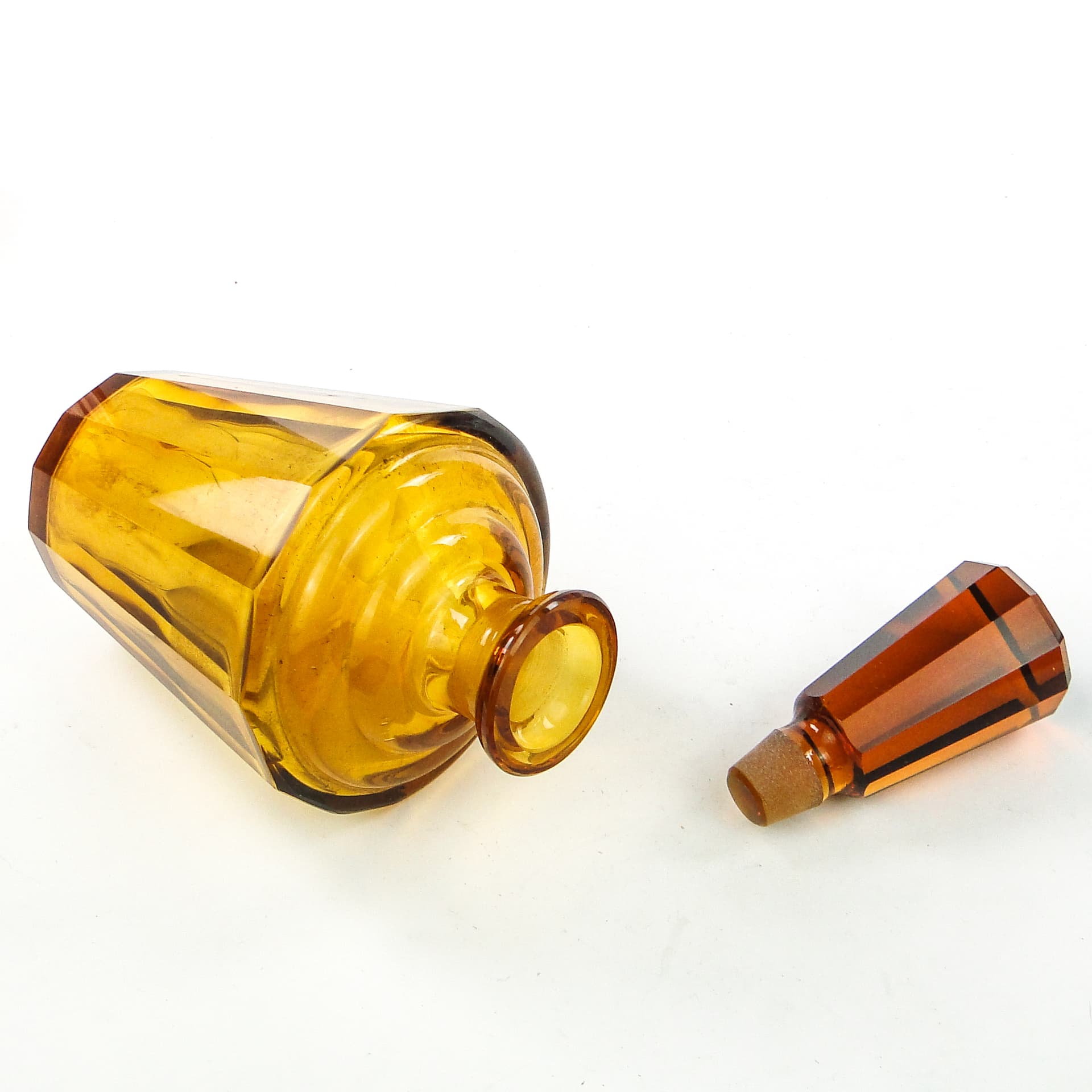 Karafka, Art Deco, kryształ, Moser, Czechosłowacja, lata 30. - 104119