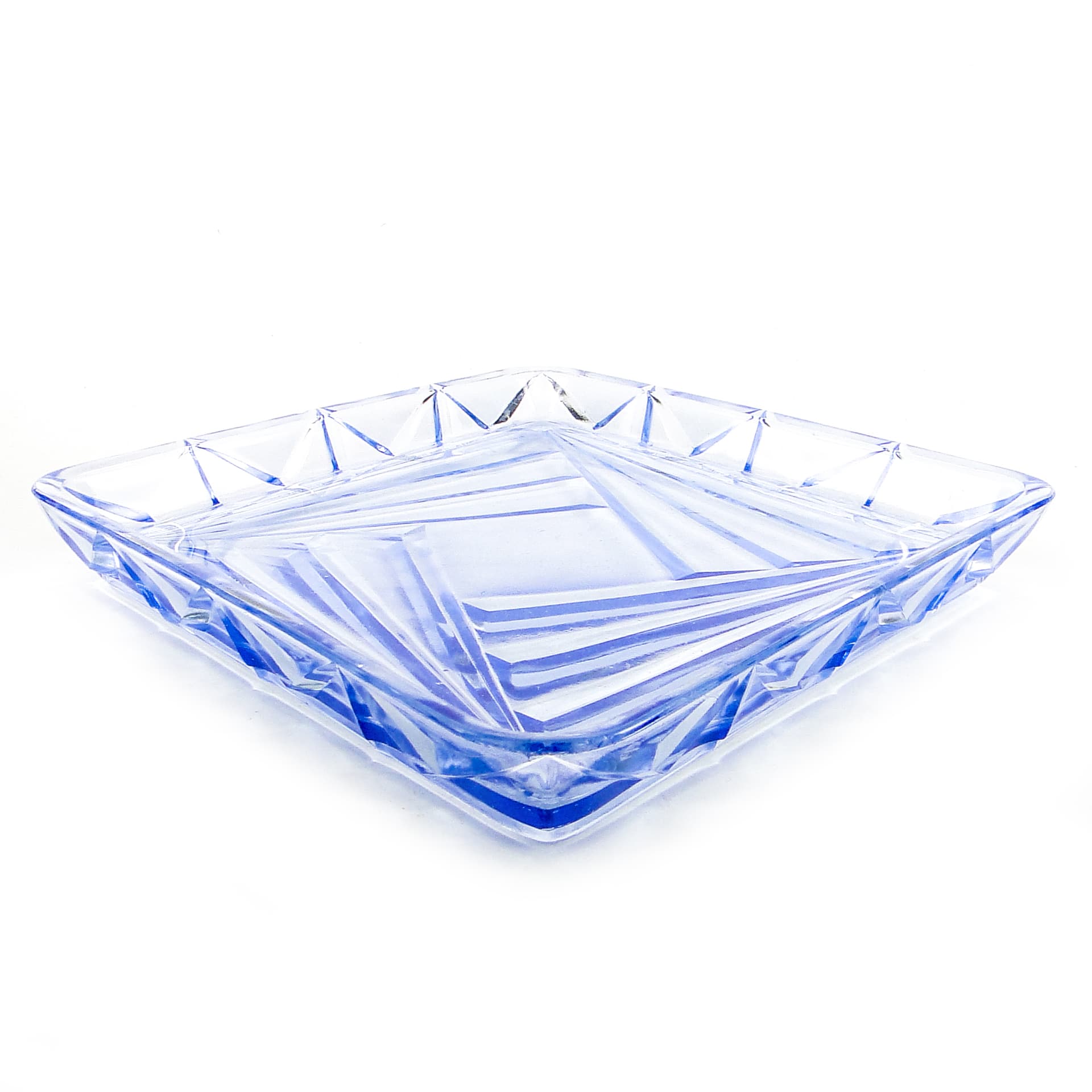 Art Deco tray, glass, Czechoslovakia, 1930s. - 104171