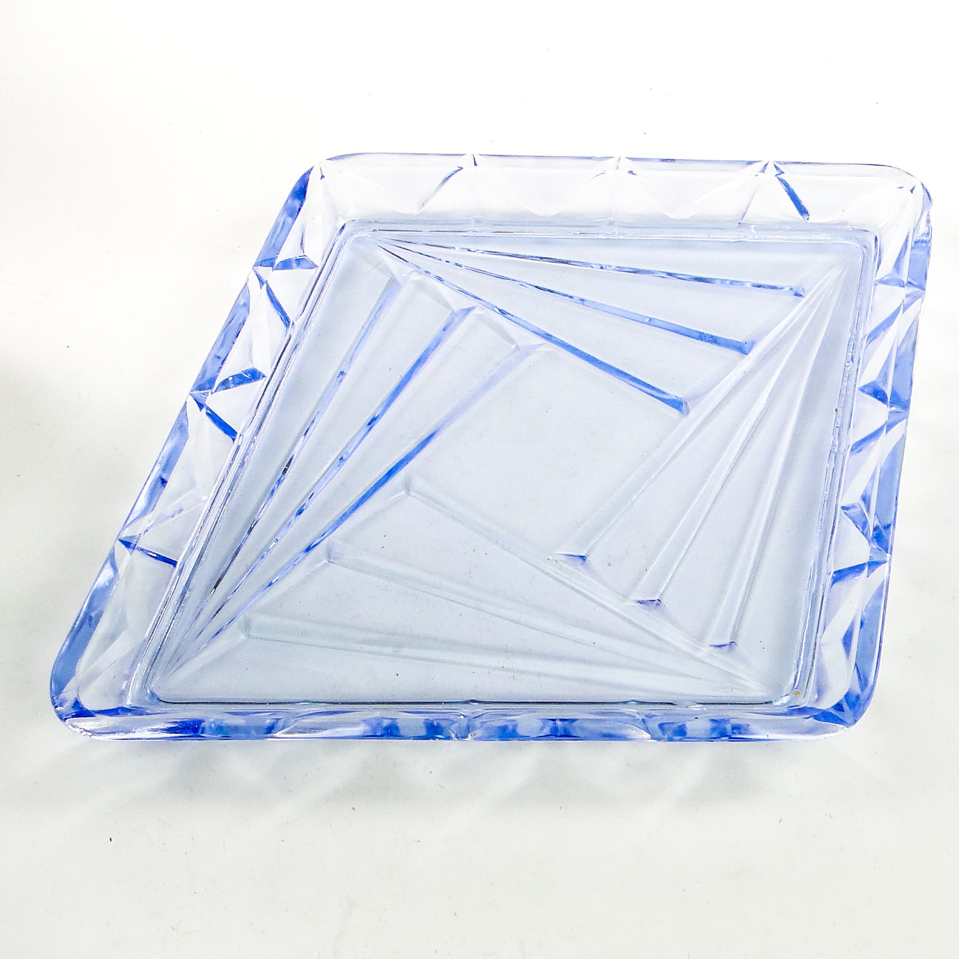 Art Deco tray, glass, Czechoslovakia, 1930s. - 104173