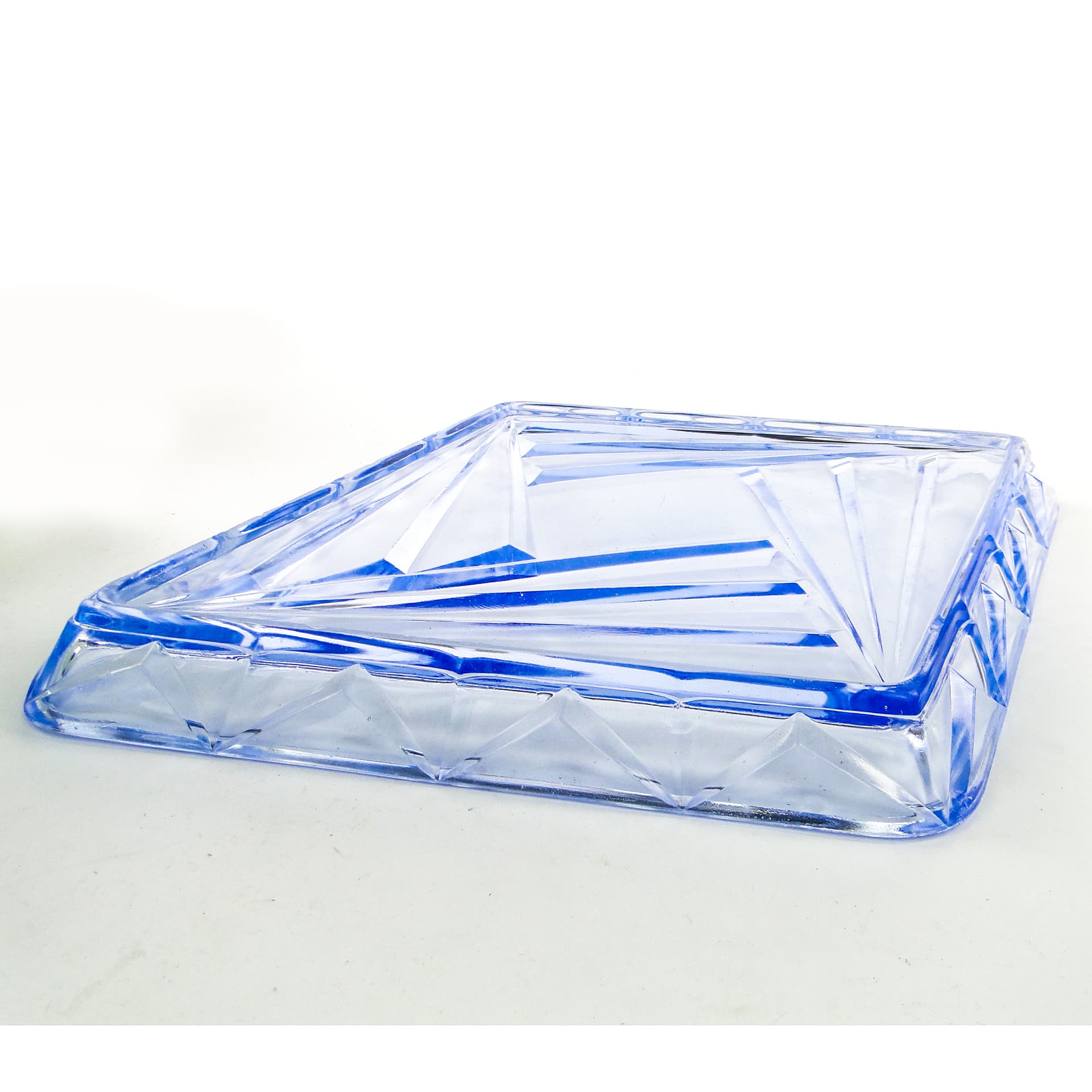 Art Deco tray, glass, Czechoslovakia, 1930s. - 104177