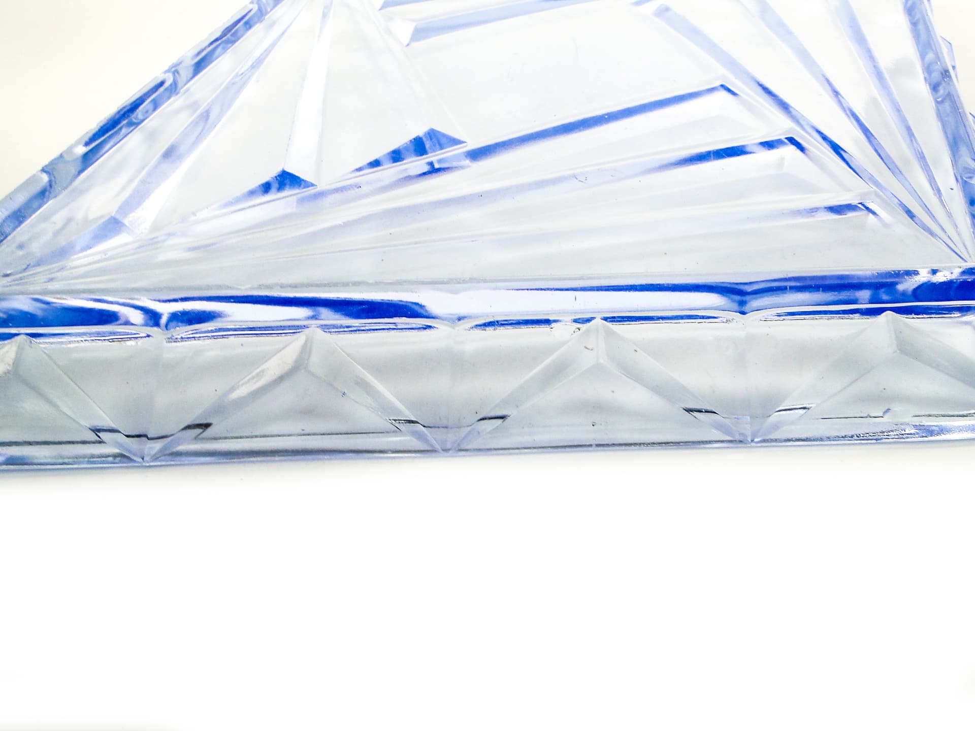 Art Deco tray, glass, Czechoslovakia, 1930s. - 104174