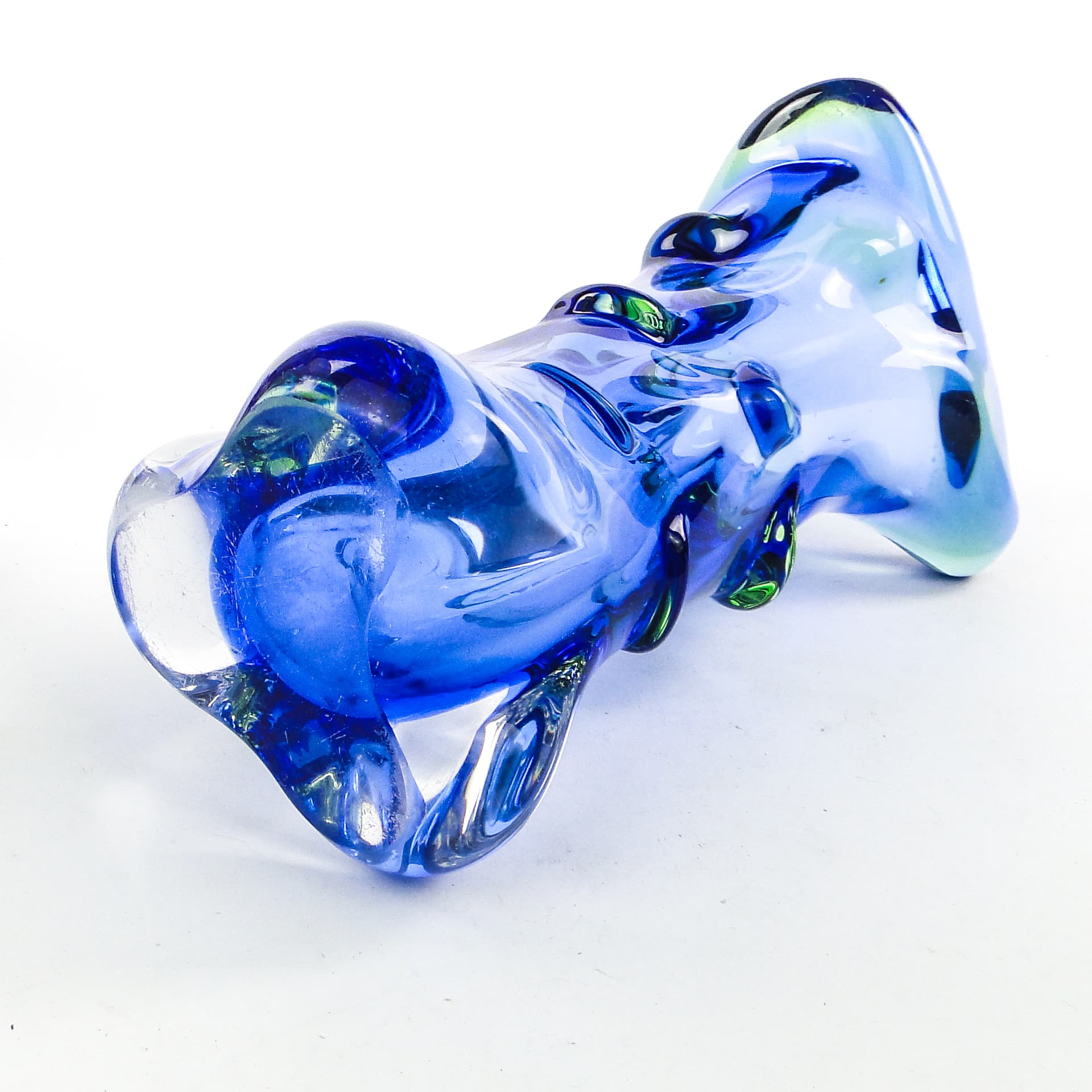 Mid-century modern vase, glass, by J. Hospodka, Czechoslovakia, 1960s. - 104264