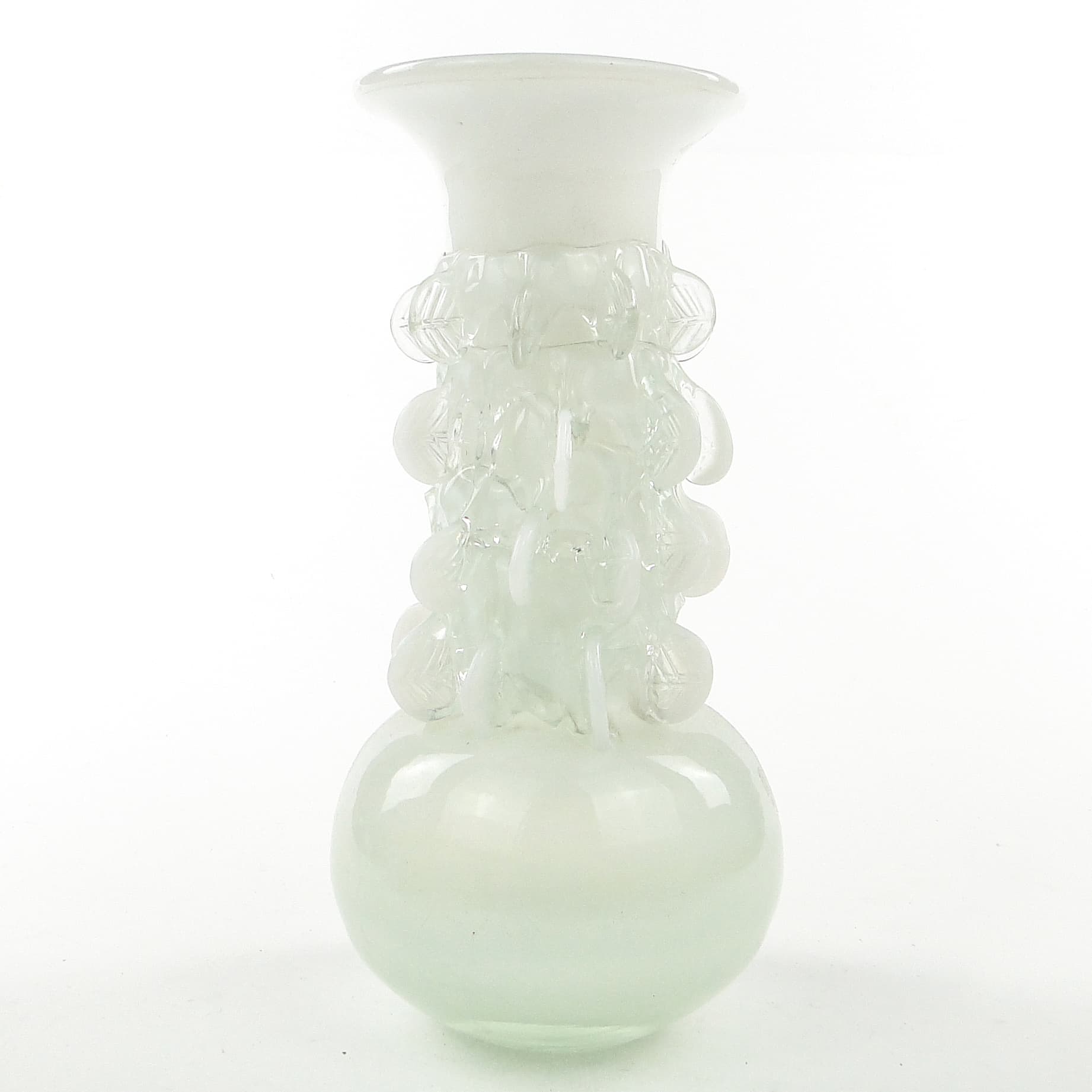 Wazon Panna Młoda, modernizm, szkło, proj. J. Słuczan-Orkusz, Polska, lata 70. - 104306