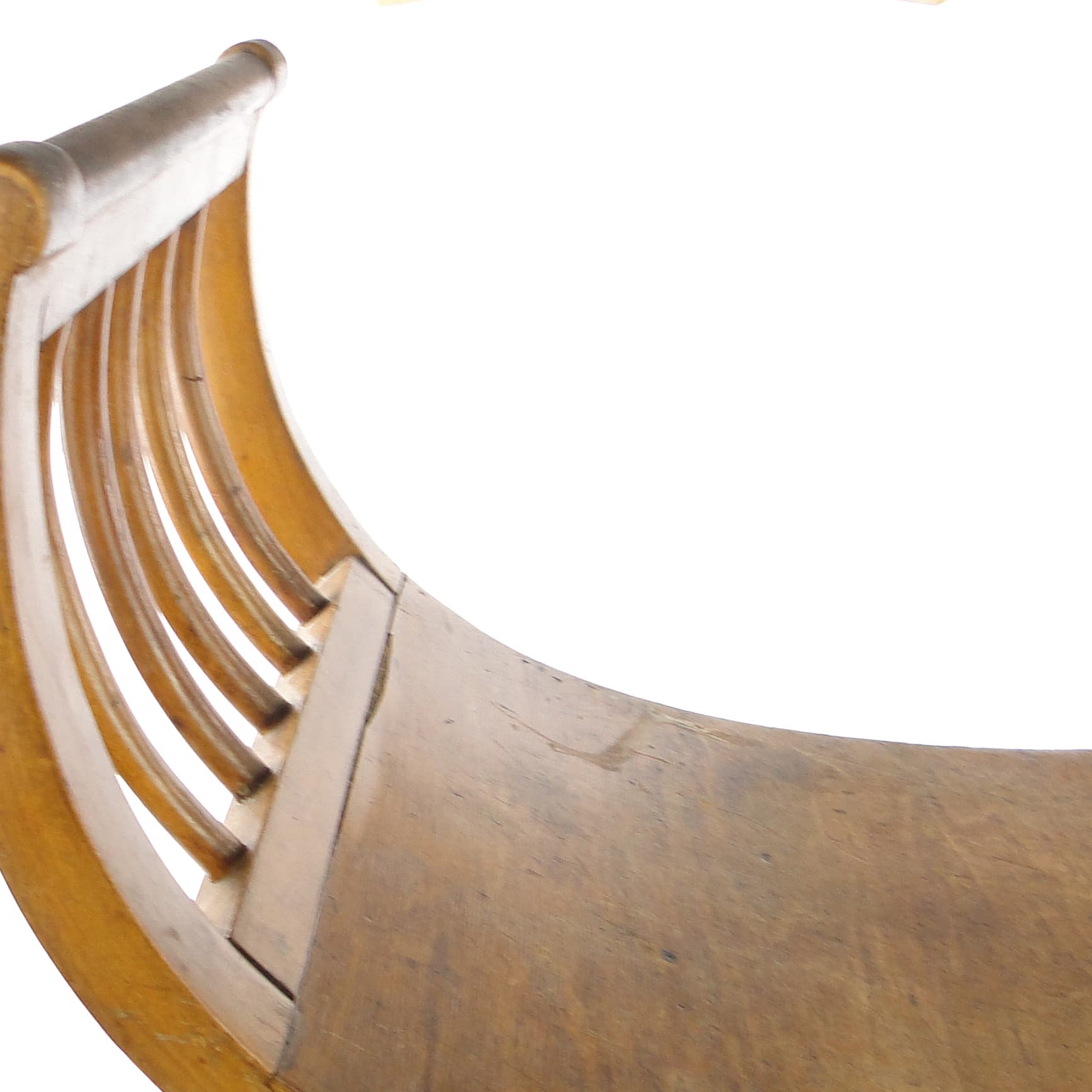 Krzesło typu Gondola Empire, drewno, Polska, początek XX w. - 104508