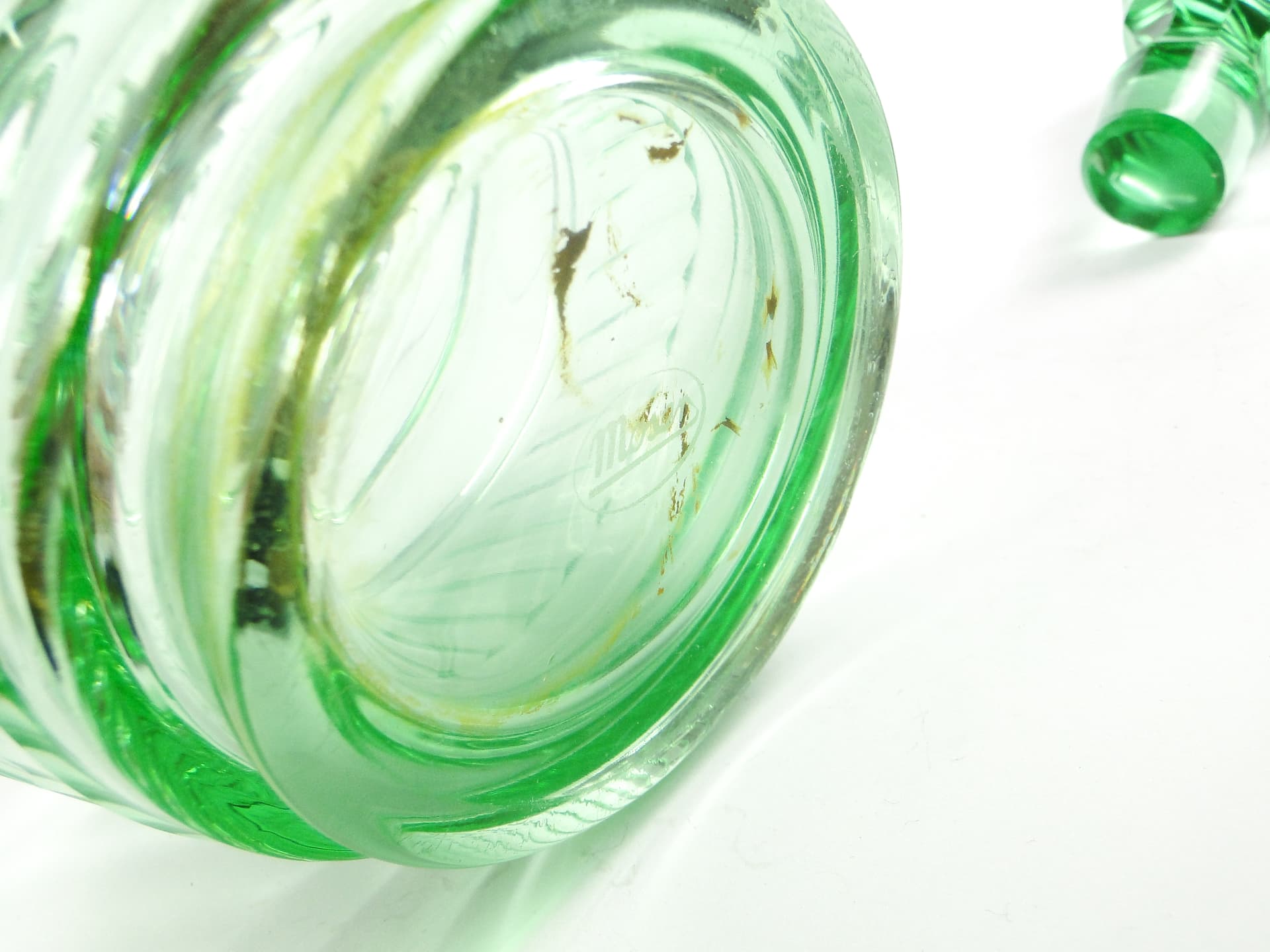 Karafka, Art Deco, kryształ, Moser, Czechosłowacja, lata 30. - 104659