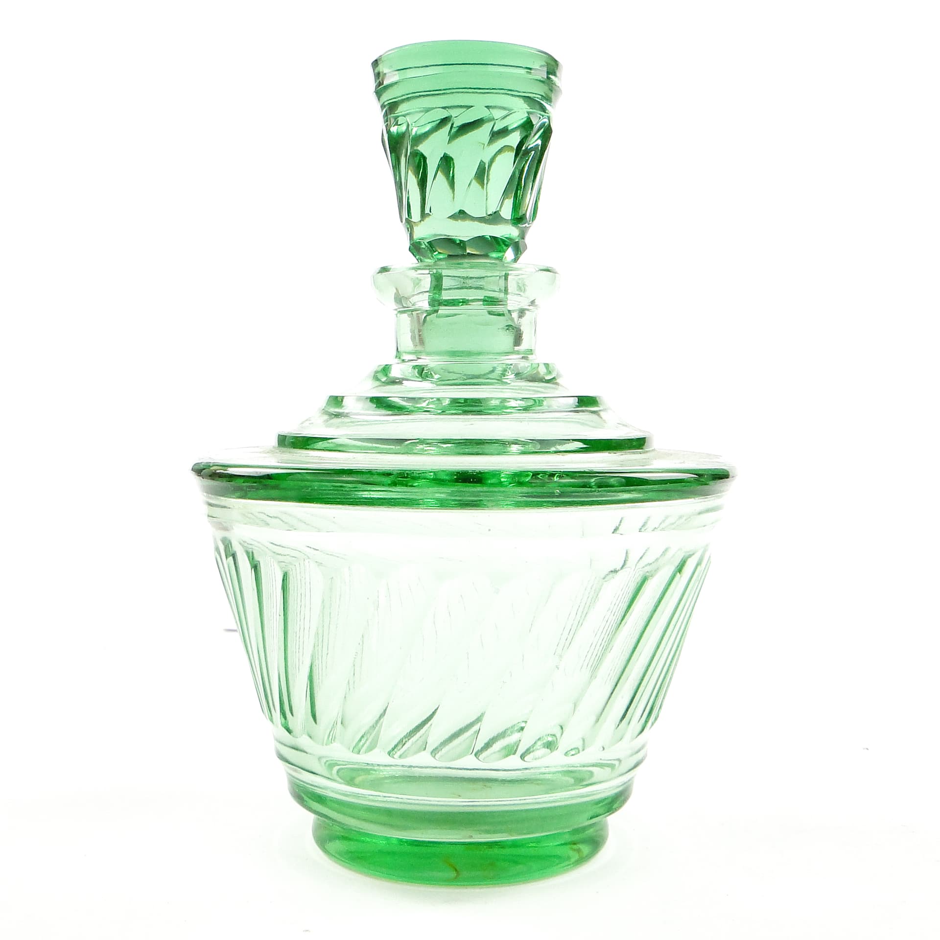 Karafka, Art Deco, kryształ, Moser, Czechosłowacja, lata 30. - 104657