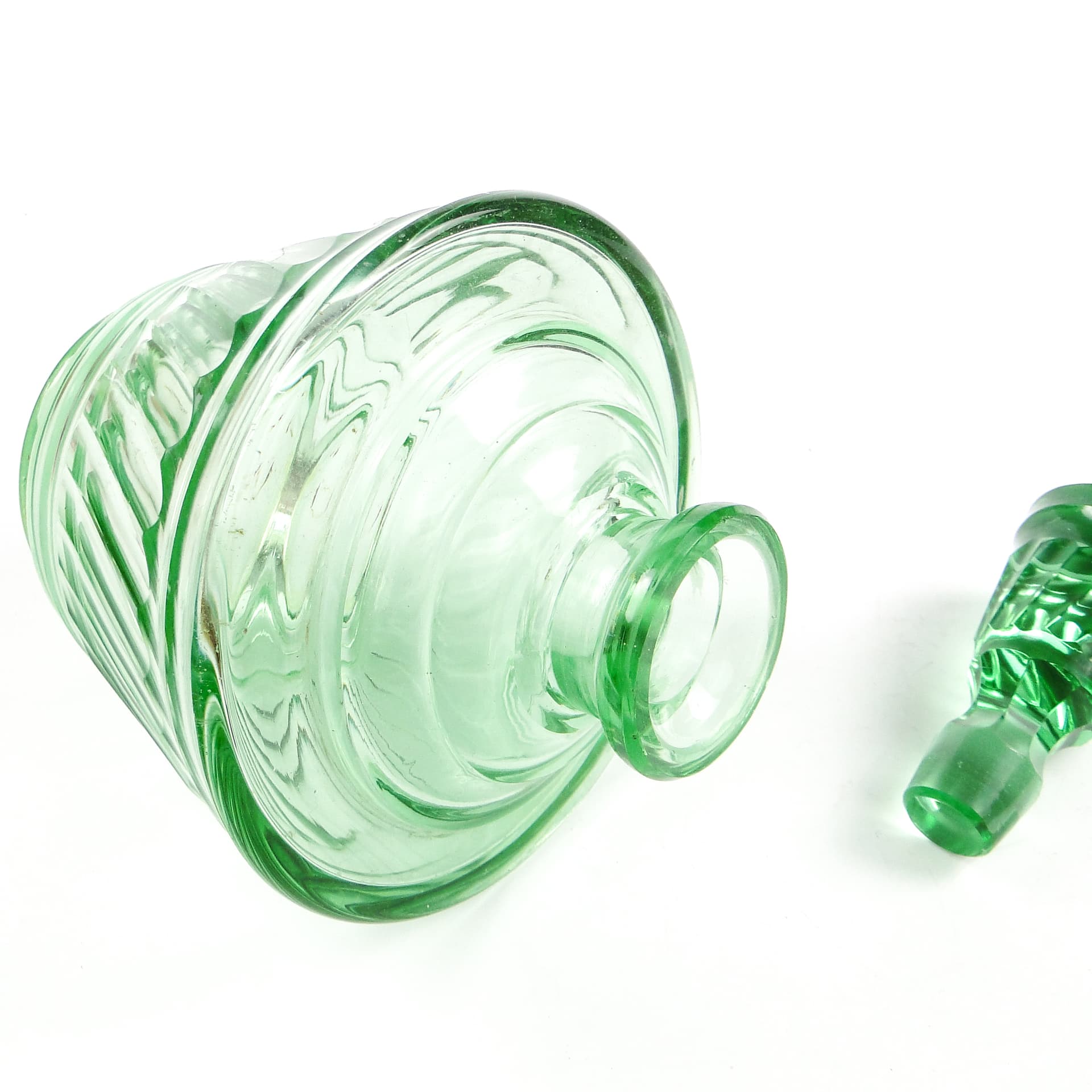 Karafka, Art Deco, kryształ, Moser, Czechosłowacja, lata 30. - 104658