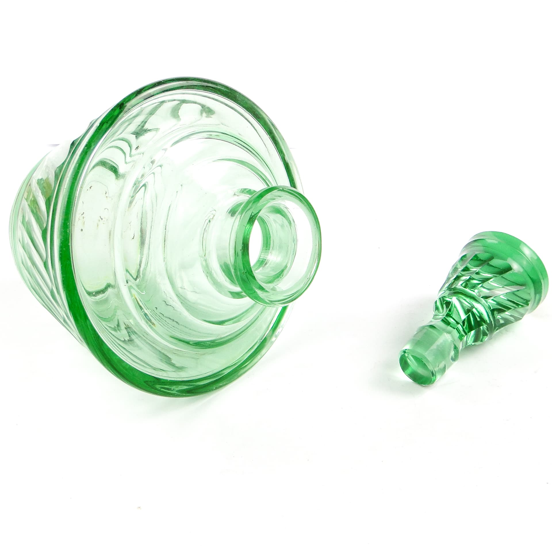 Karafka, Art Deco, kryształ, Moser, Czechosłowacja, lata 30. - 104655