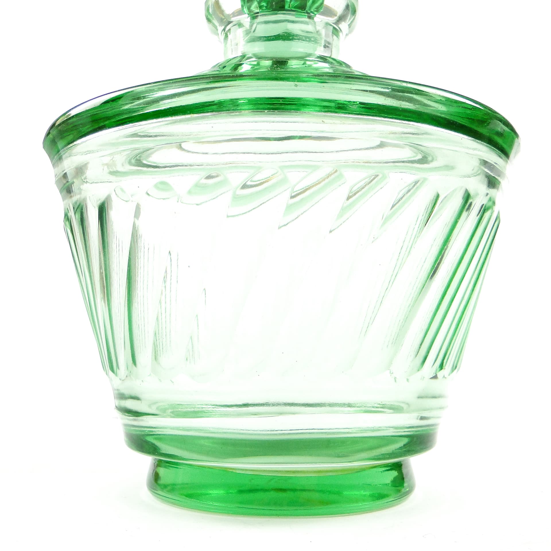 Karafka, Art Deco, kryształ, Moser, Czechosłowacja, lata 30. - 104656