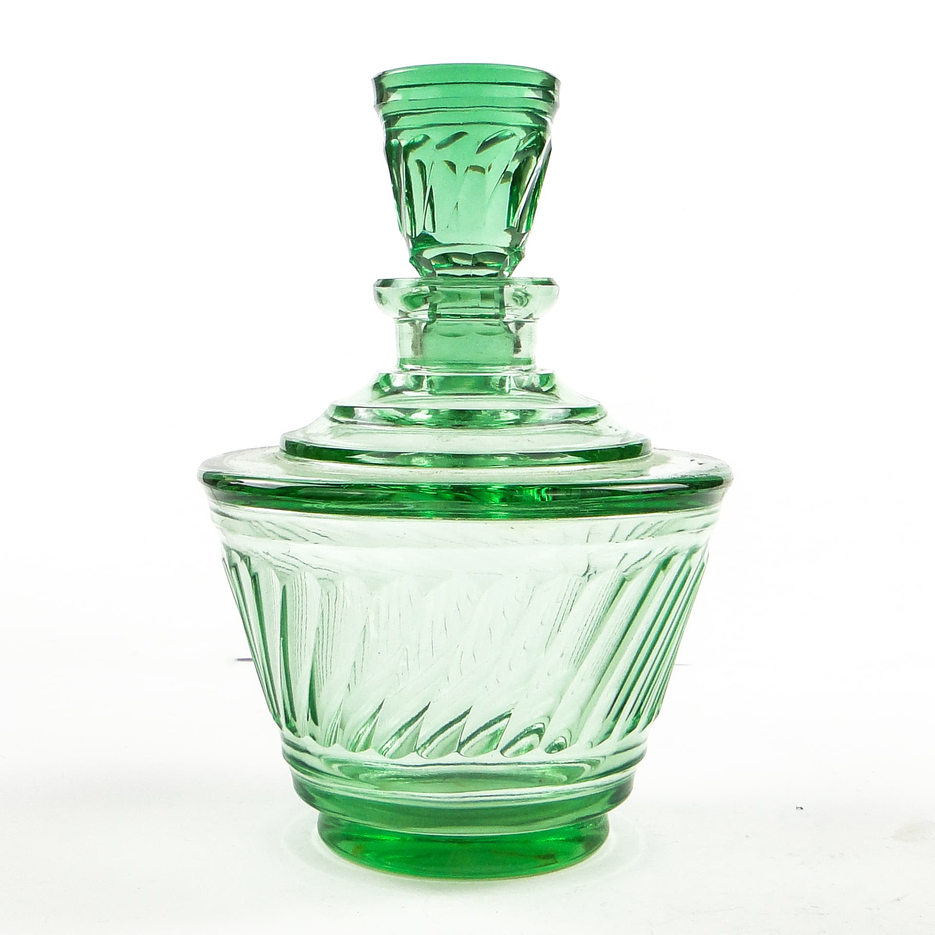 Karafka, Art Deco, kryształ, Moser, Czechosłowacja, lata 30. - 104652