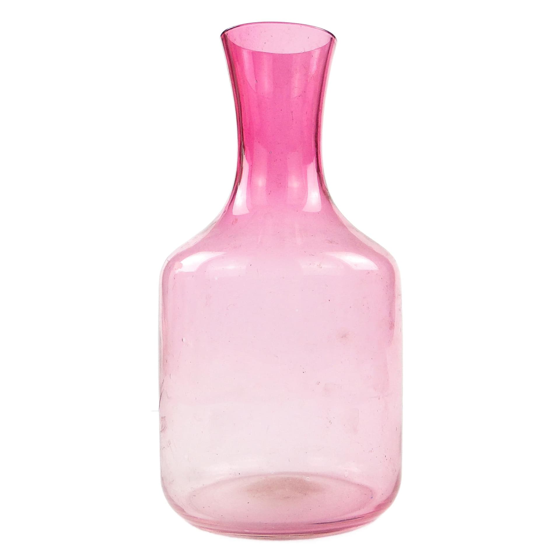 Karafka na wodę, Art Nouveau, szkło, Francja, początek XX w.