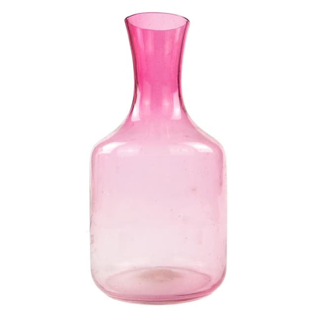 Karafka na wodę, Art Nouveau, szkło, Francja, początek XX w. - WYMIARY