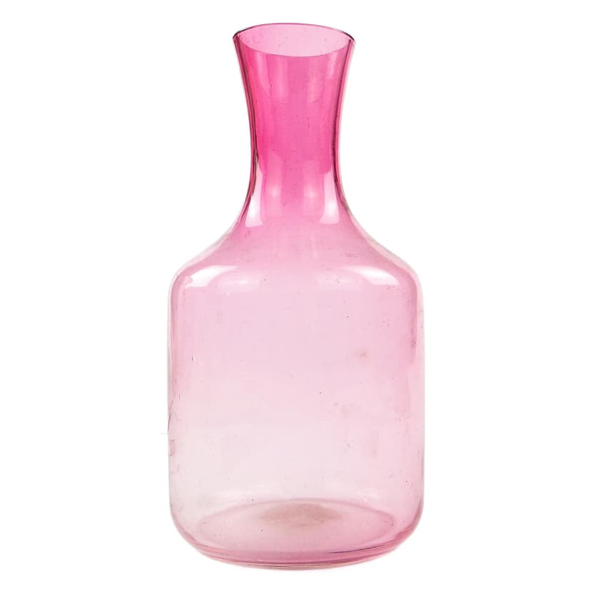 Karafka na wodę, Art Nouveau, szkło, Francja, początek XX w.