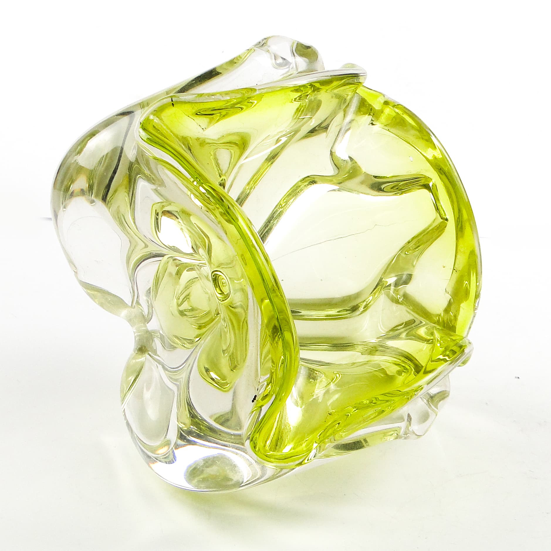 Przybornik mid-century modern, szkło, proj. J. Hospodka, Czechosłowacja, lata 60. - 104815